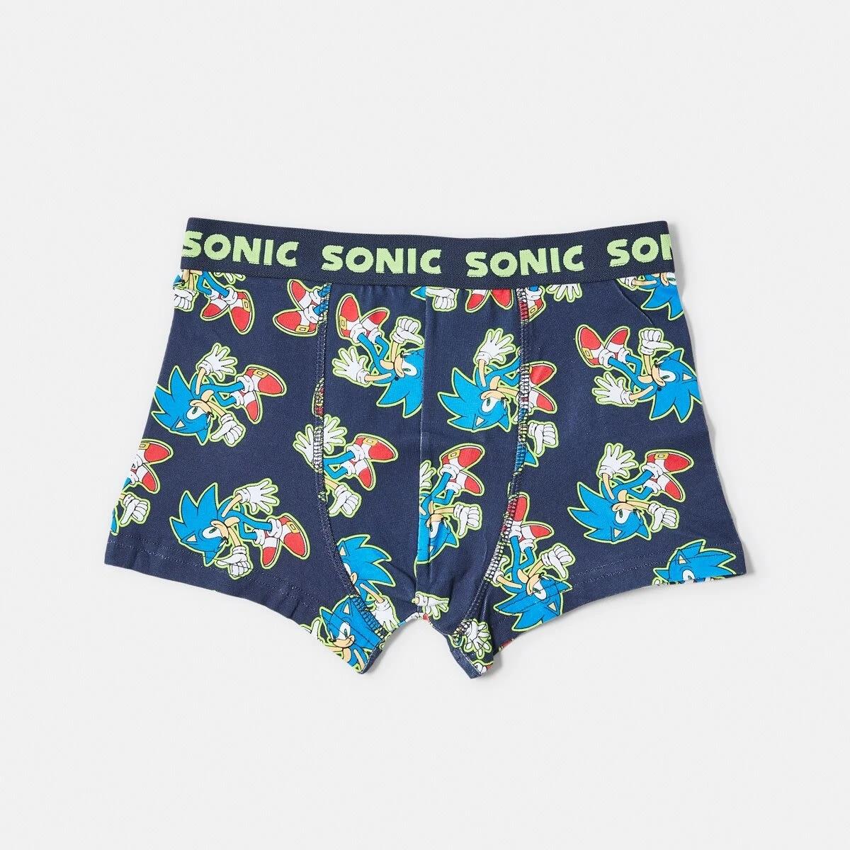 3 3 Pack Sonic The Hedgehog License Trunks Sonic, 3 of 6
