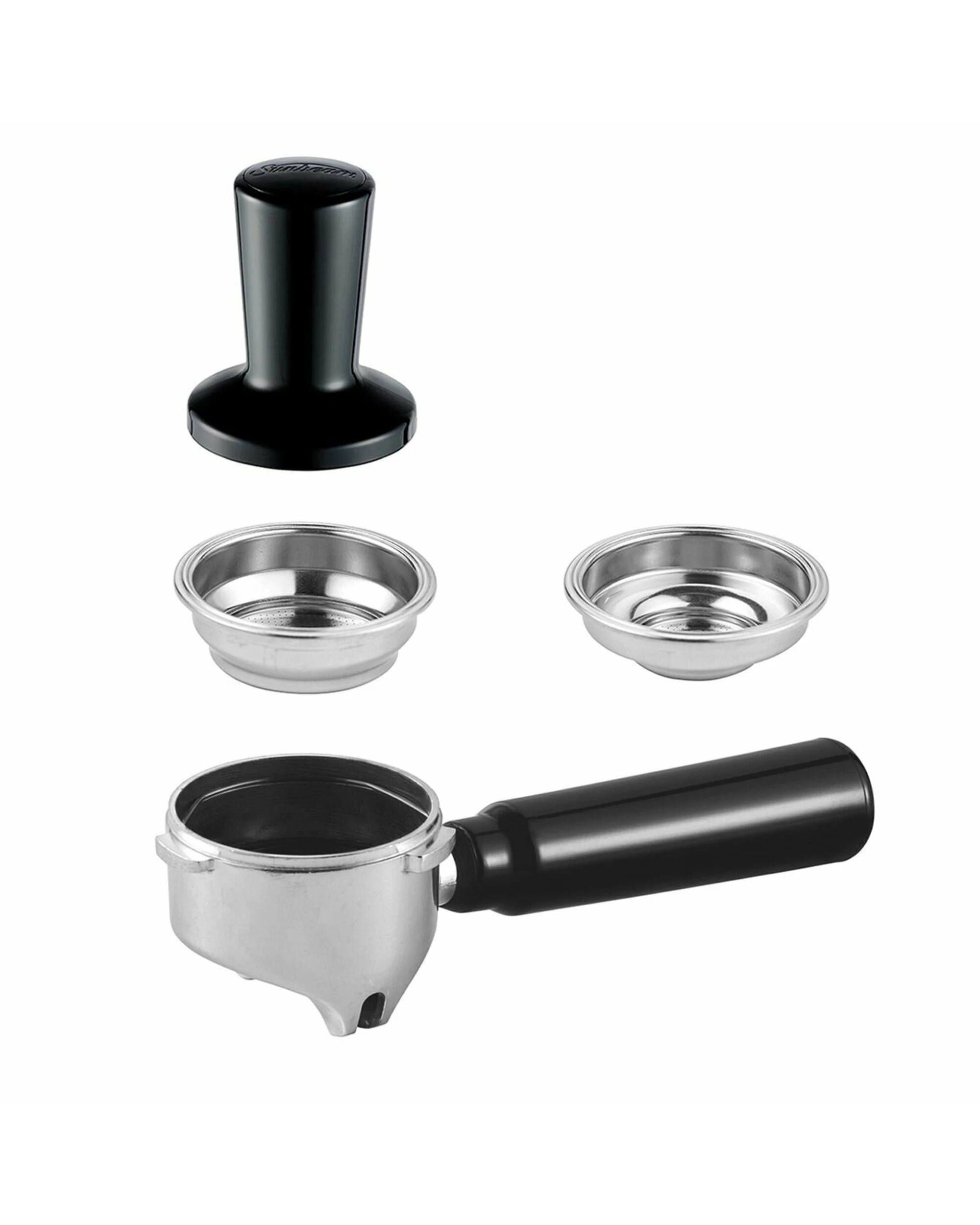 4 Sunbeam Mini Barista Espresso Coffee Machine Silver, 4 of 5