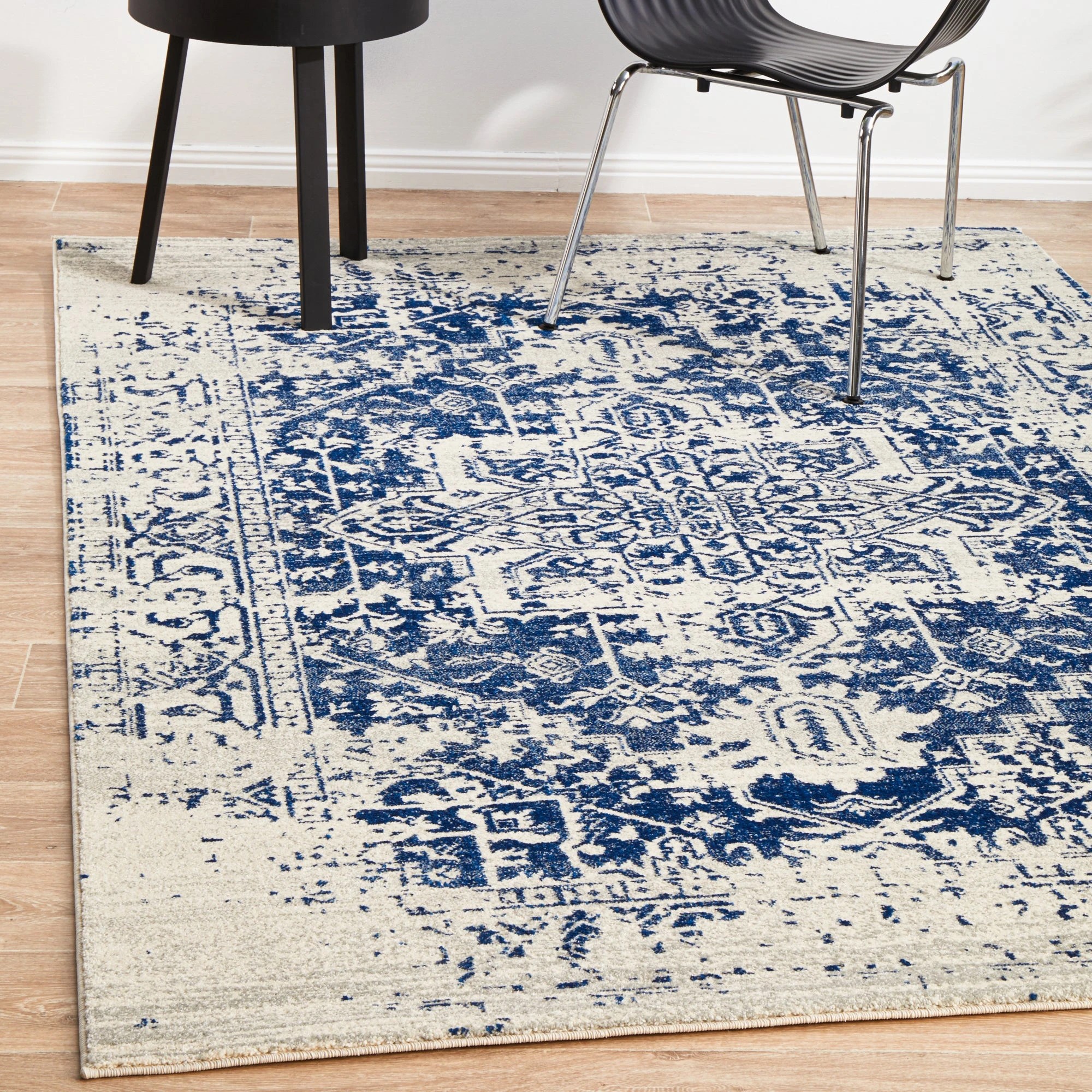 4 Common Ground Rugs Encore 253 290x200cm - Large Floor Rug - Blue, 4 of 9