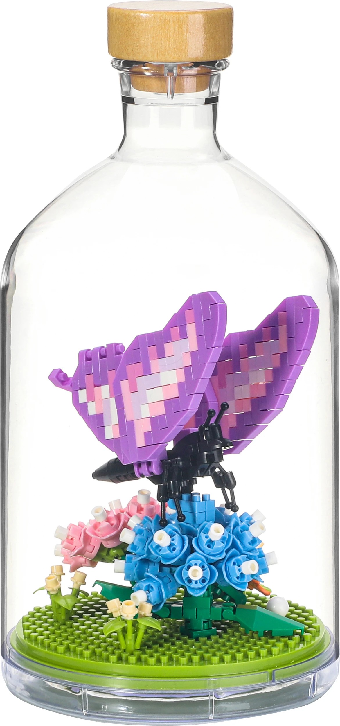 3 Mini Blocks Animals in Bottle - Assorted, 3 of 10