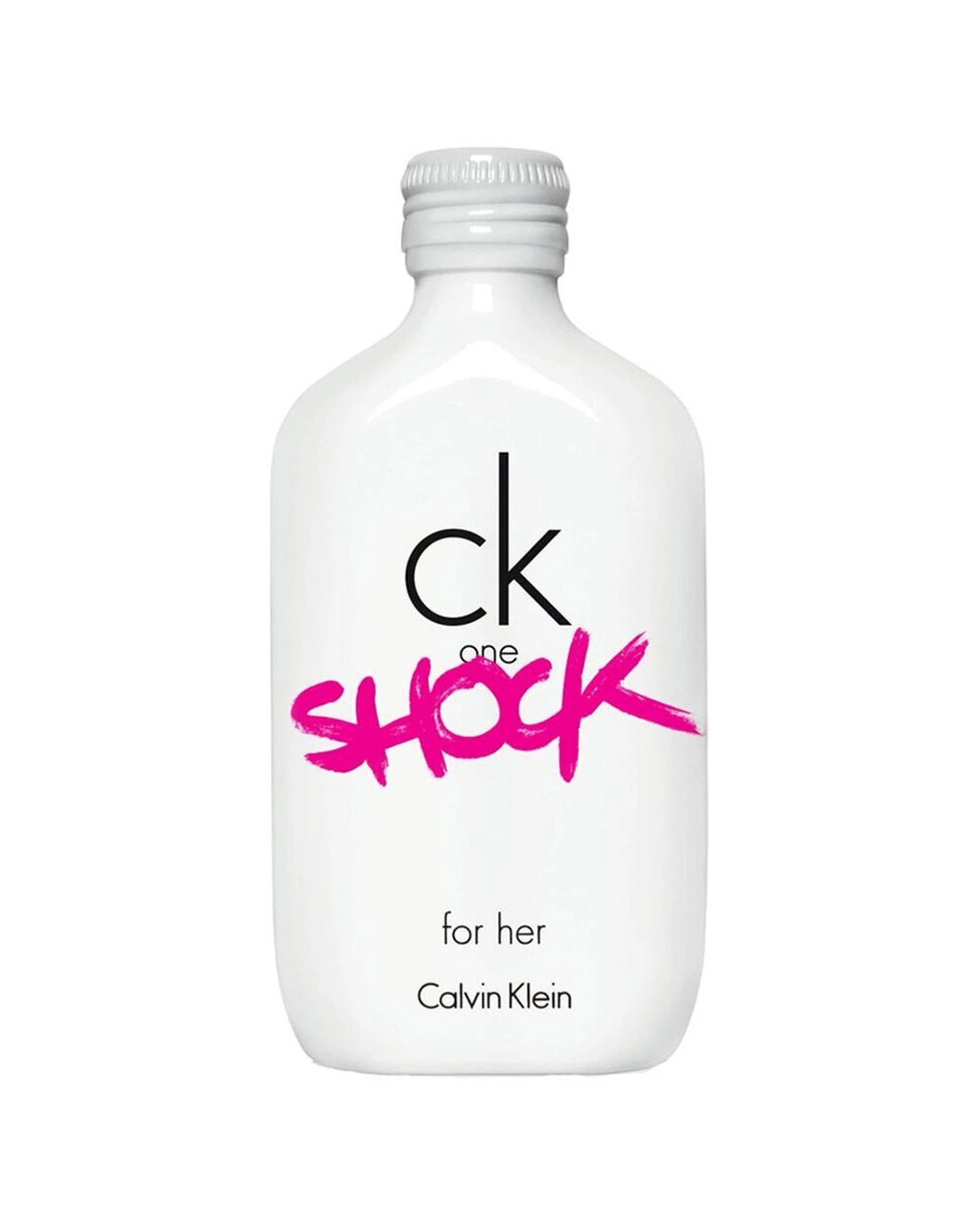2 Calvin Klein Ck One Shock For Her Eau De Toilette Bottle 100Ml Edt Perfume Spray - White, 2 of 2