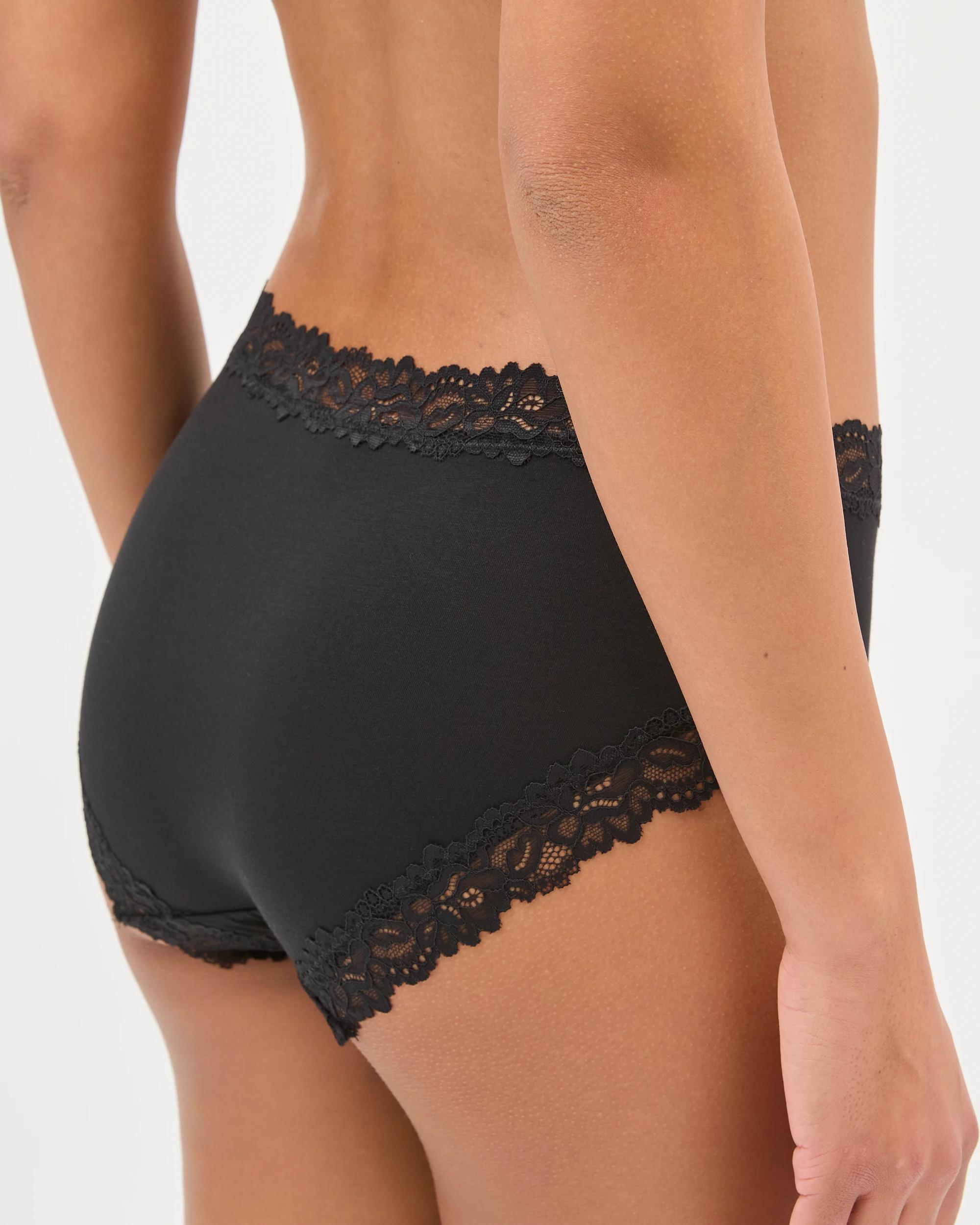 7 Target Woman 2 Pack Lace Midi Briefs BLACK, 7 of 8