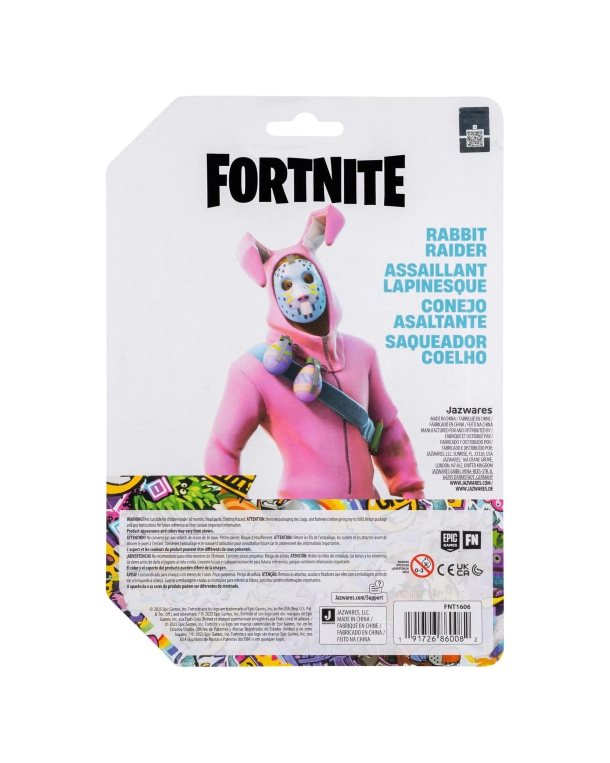 6 Fortnite Legendary Series Rabbit Raider Figure Pack, 6 of 6