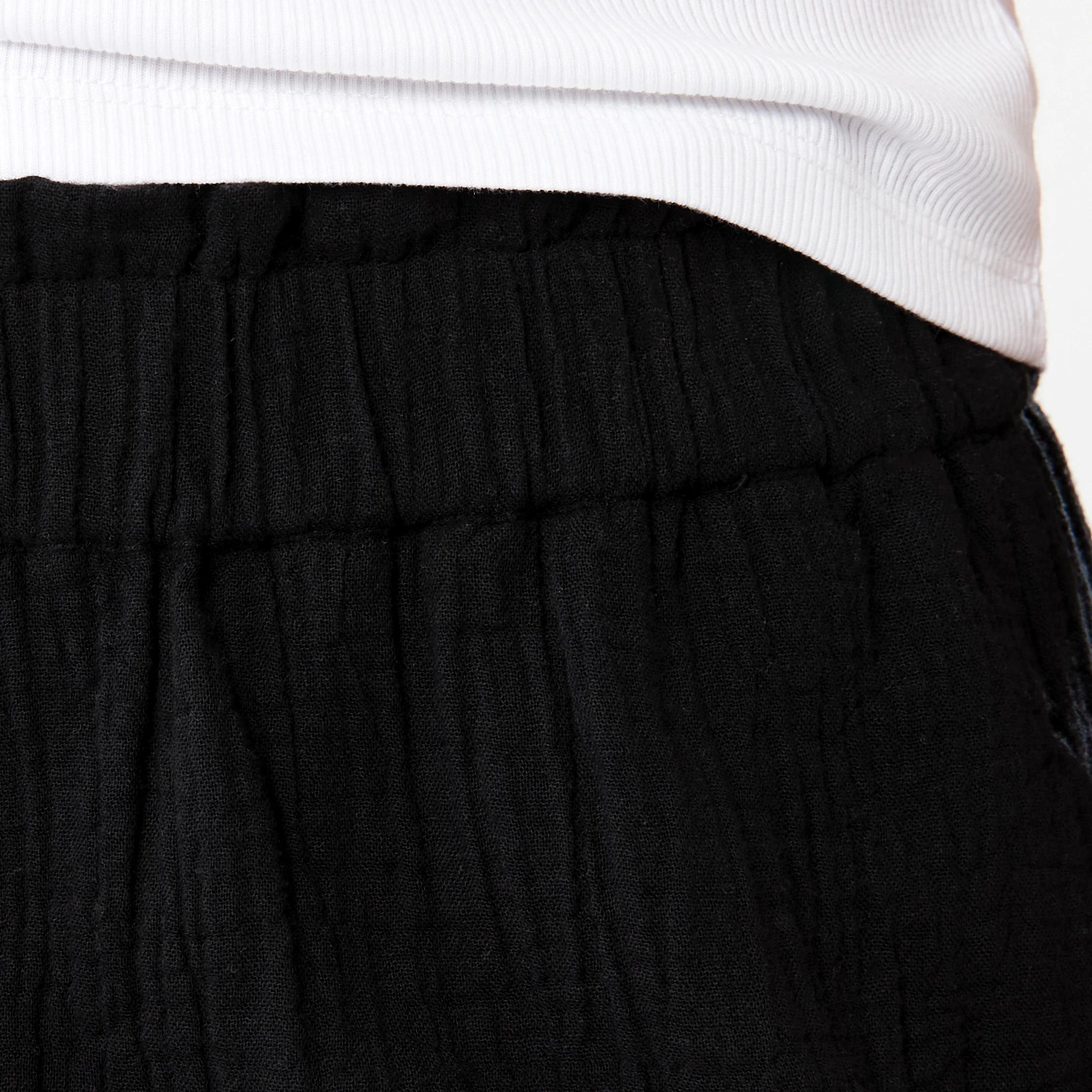 4 Double Cloth Culottes Black, 4 of 4