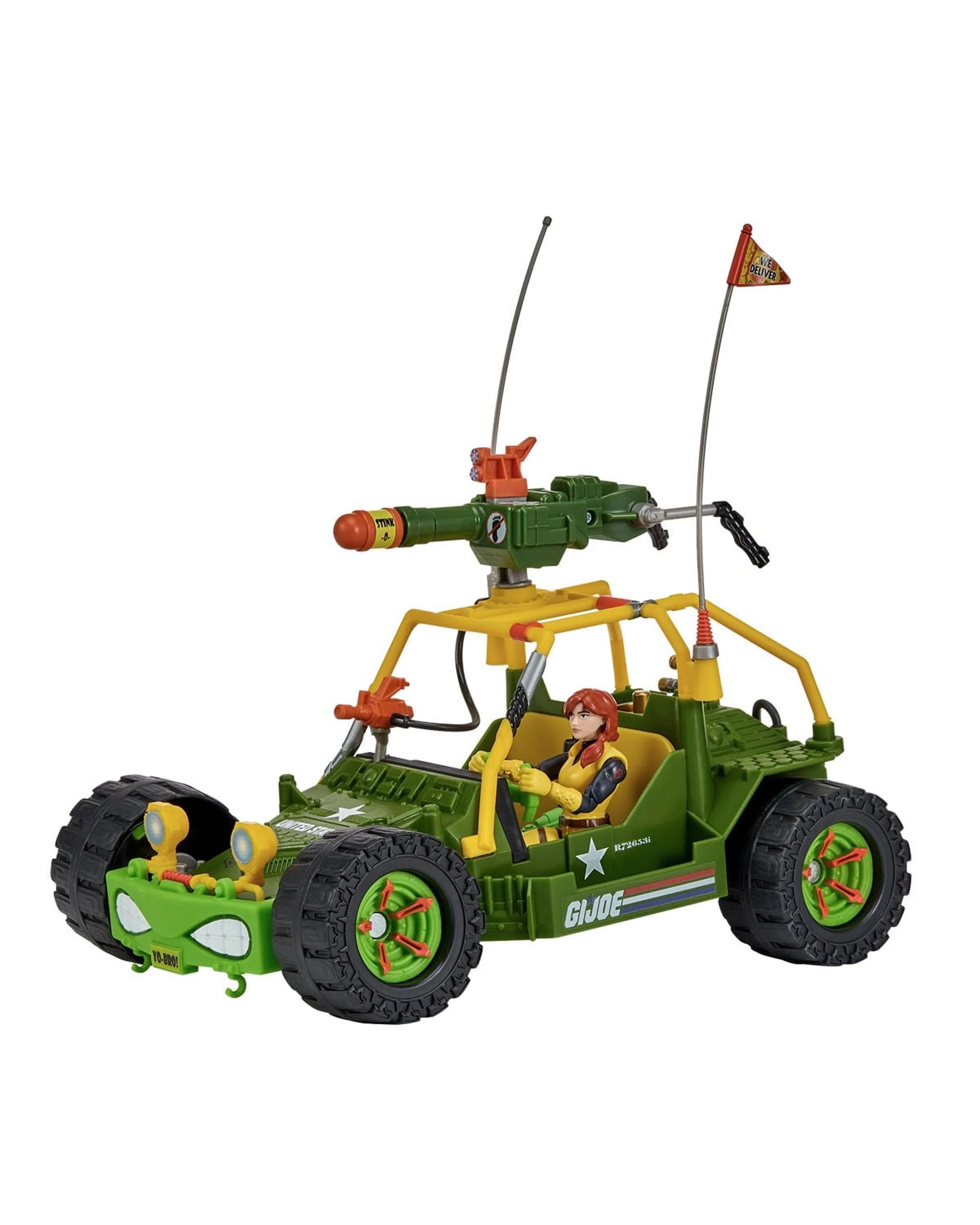 2 Teenage Mutant Ninja Turtles x G.I. Joe A.W.E. Shell-Striker with Scarlett x April Figure, 2 of 3