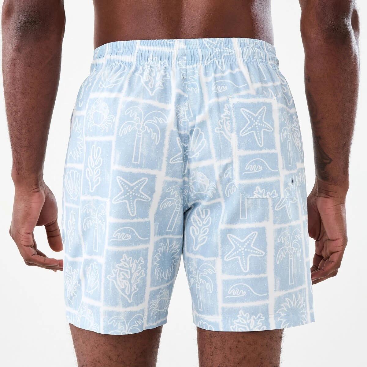 3 Regular Print Boardshorts Blu Stamp, 3 of 6