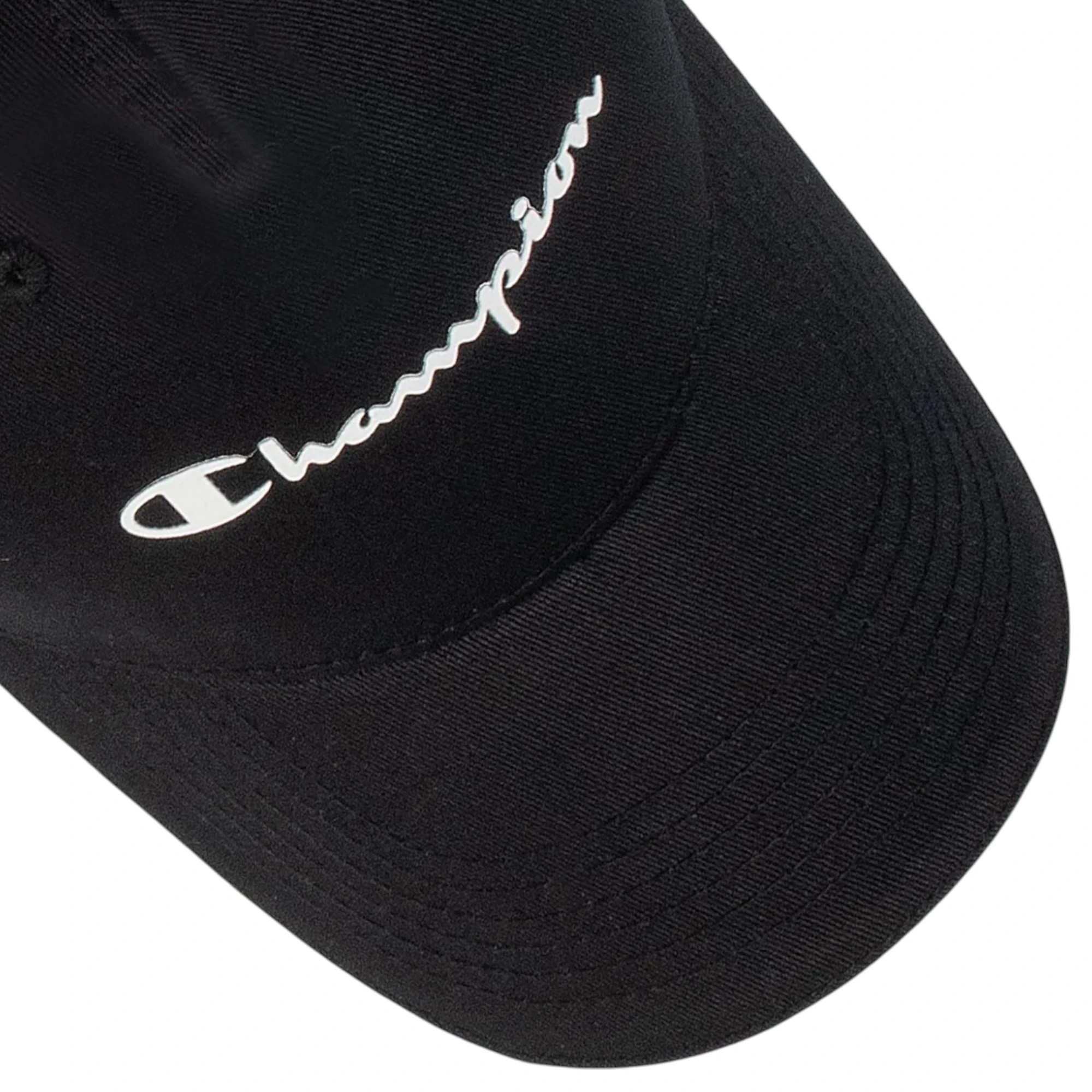 4 Champion Mens Baseball Cap Cotton Black Hat - ONE SIZE - Black, 4 of 5