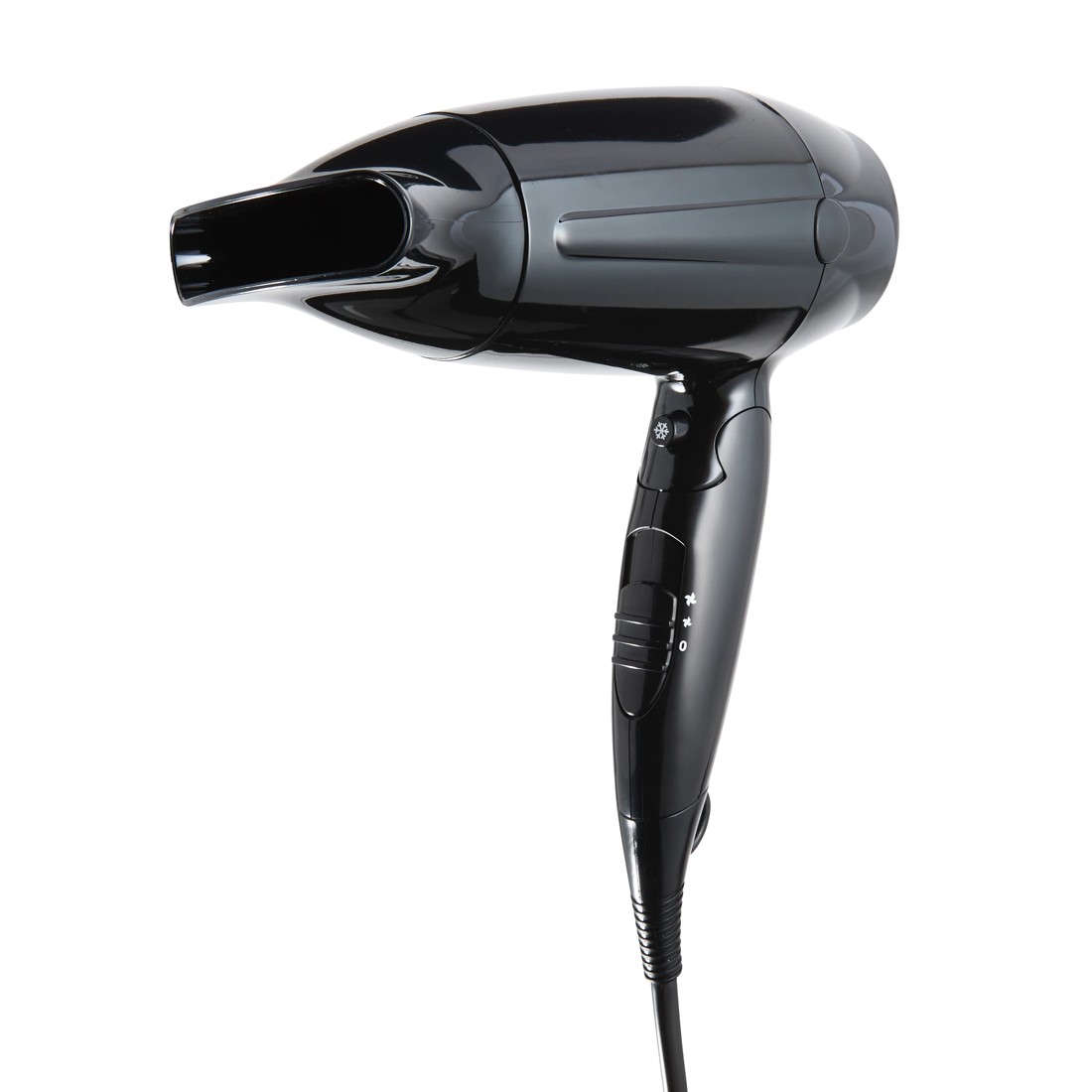 1 Travel Hair Dryer - Black, 1 of 10