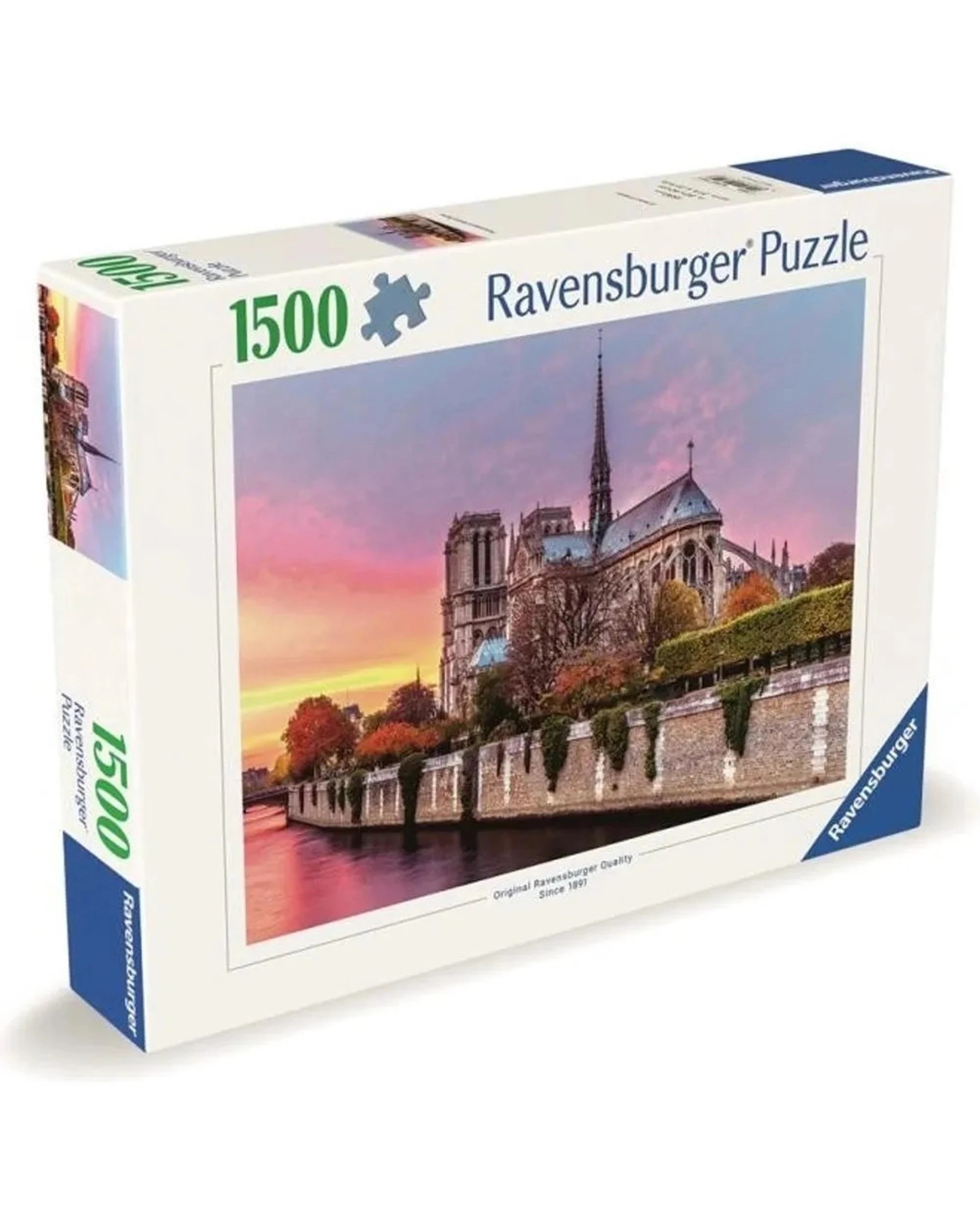 2 Ravensburger Picturesque Notre Dame 1500 Piece Puzzle, 2 of 3