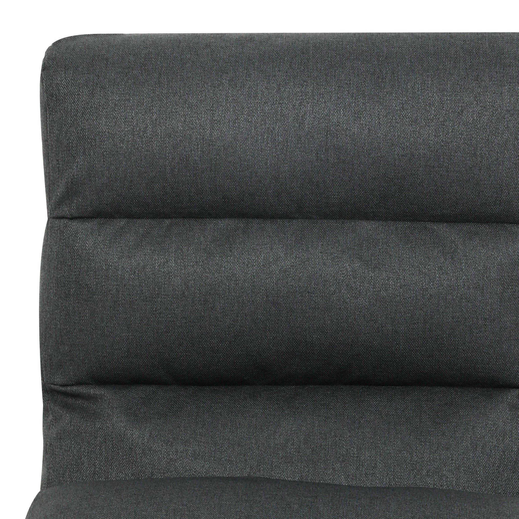 4 Levede Metal Accent Armchair - Dark Grey, 4 of 5