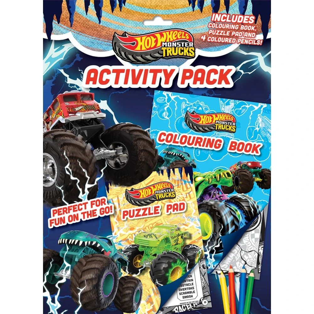 1 Hot Wheels Monster Truck Activity Pack, 1 of 4