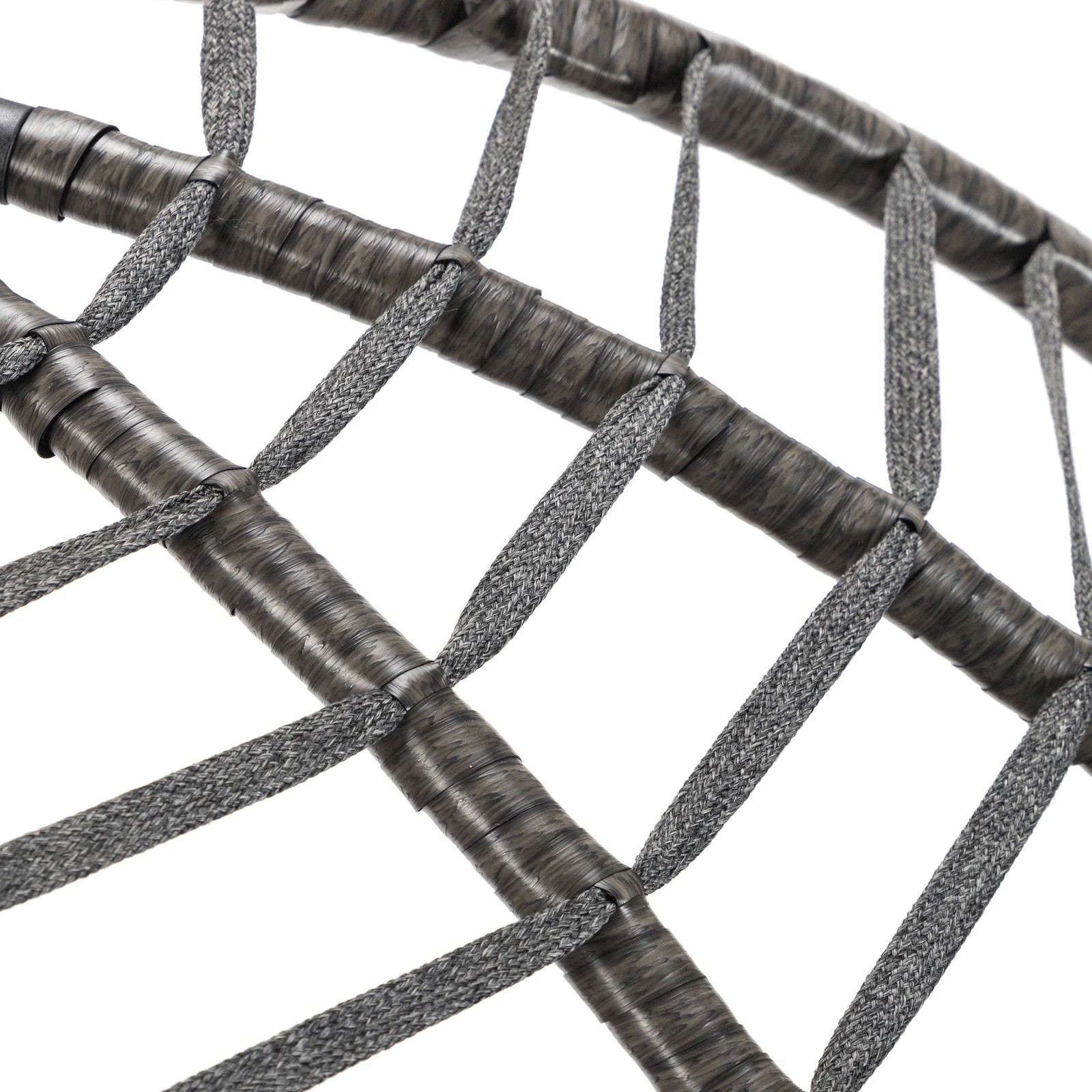 9 Alfordson Outdoor Egg Swing Chair 2 Seater Wicker Rattan Pod Hanging - Light Grey, 9 of 10