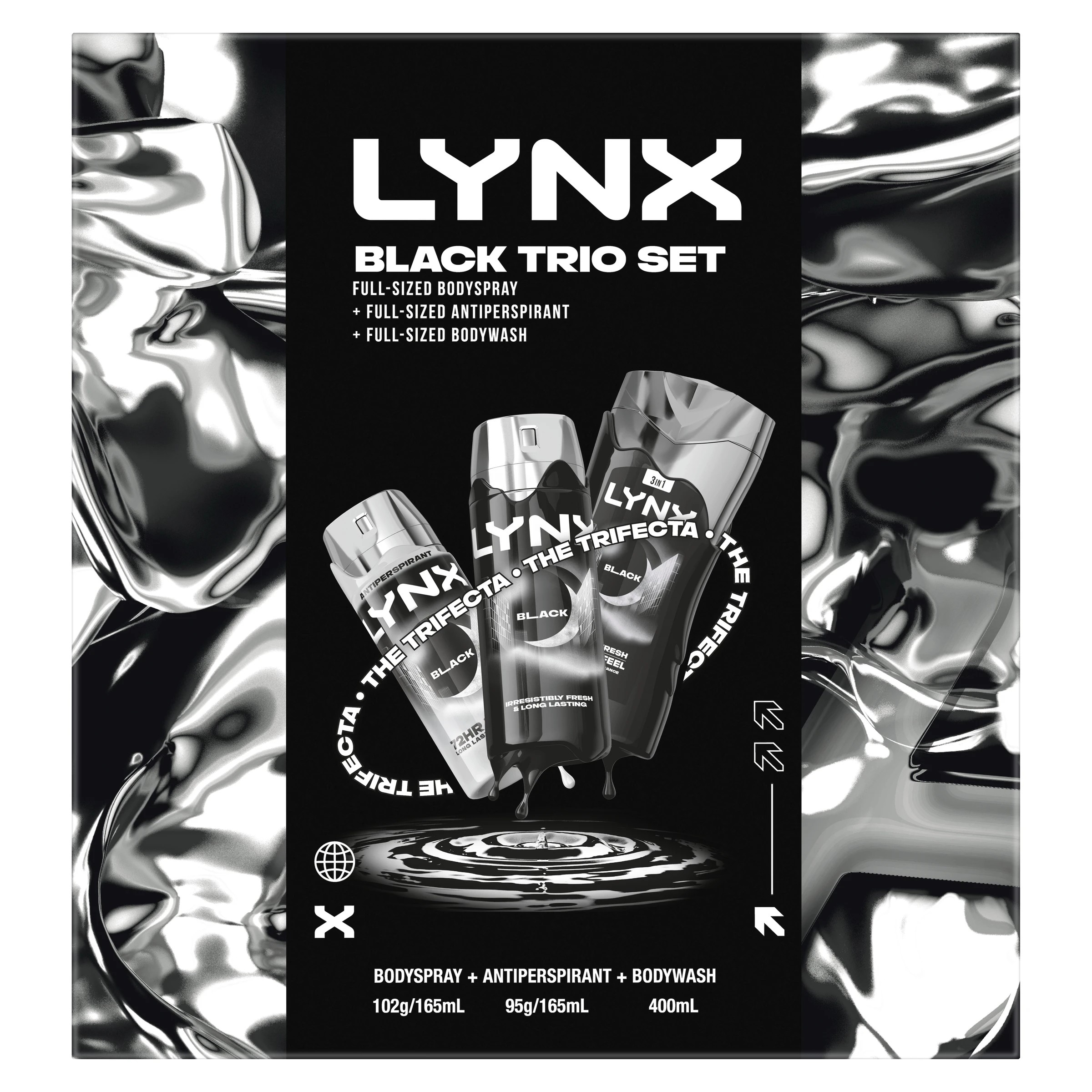 1 LYNX Black Trio Set, 1 of 3