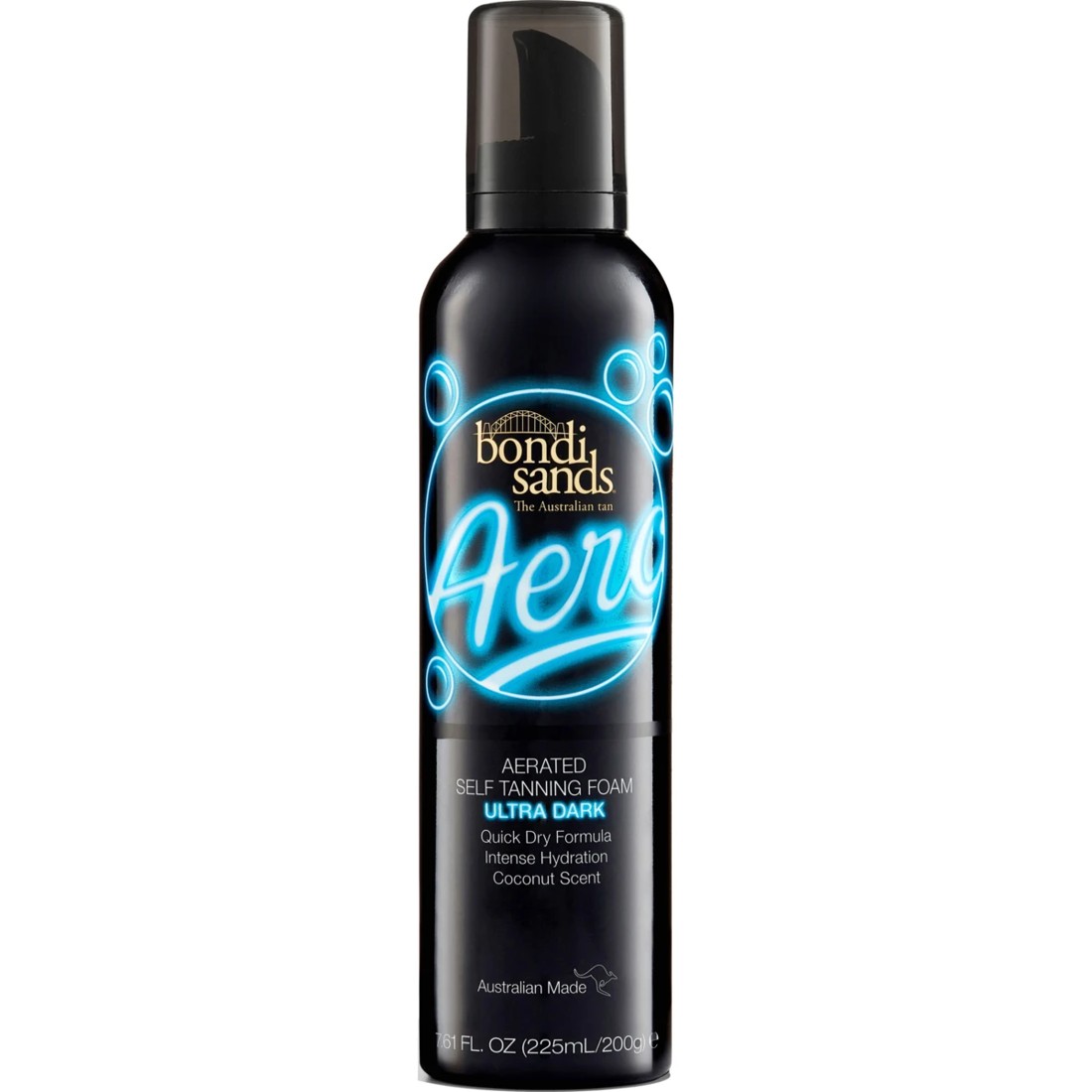 1 Bondi Sands Aero Self Tanning Foam Ultra Dark 225ml - Coconut Scent, 1 of 2