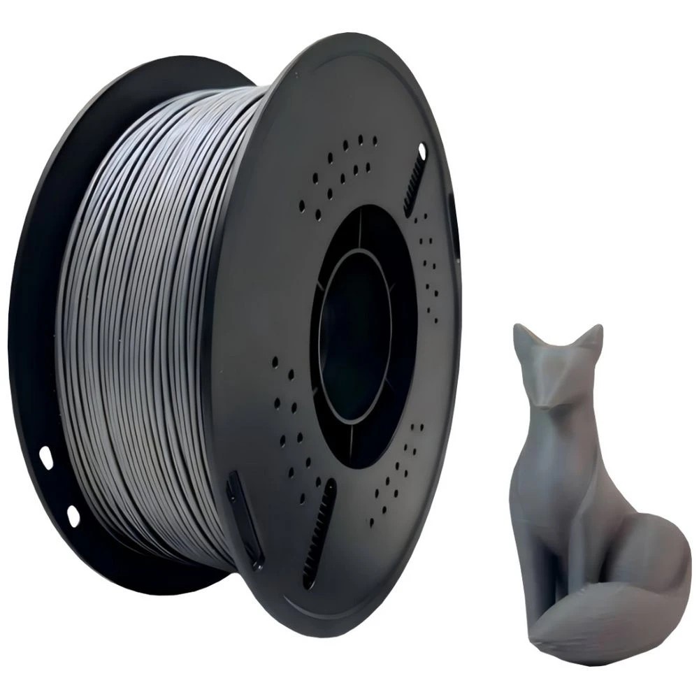 1 Keytek PLA 3D Printer Filament Cool Grey, 1 of 2