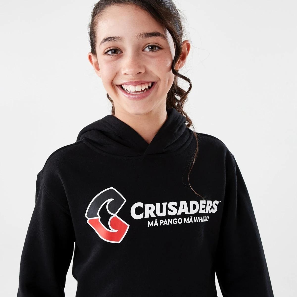 4 Official Super Rugby Kids Hoodie Crusaders, 4 of 8