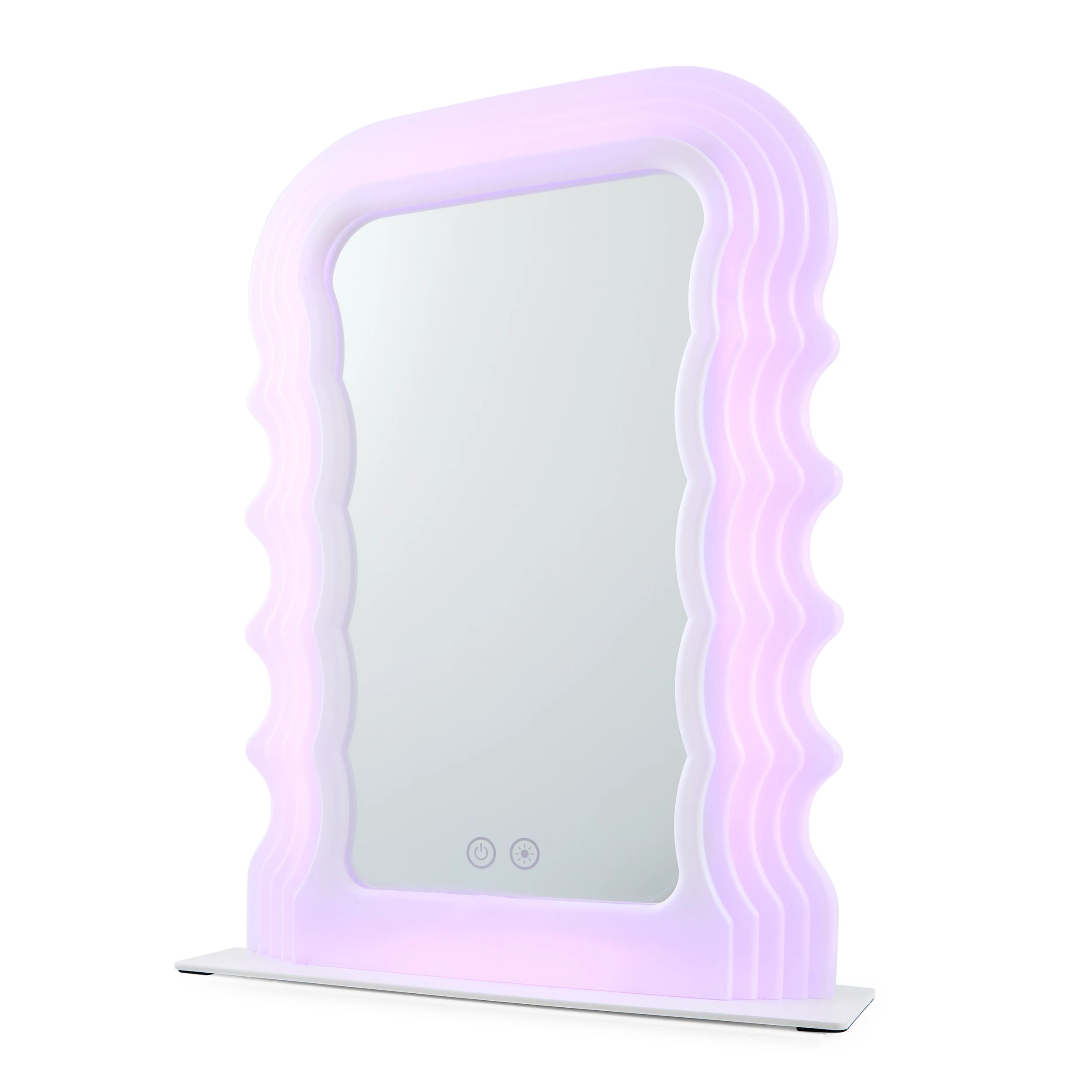 7 Wavy LED Mirror, 7 of 10