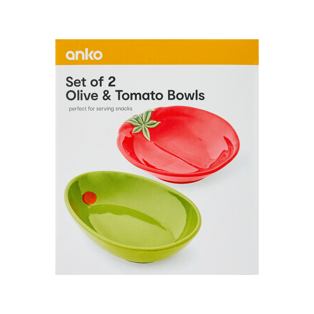 8 Set of 2 Olive & Tomato Bowls, 8 of 8