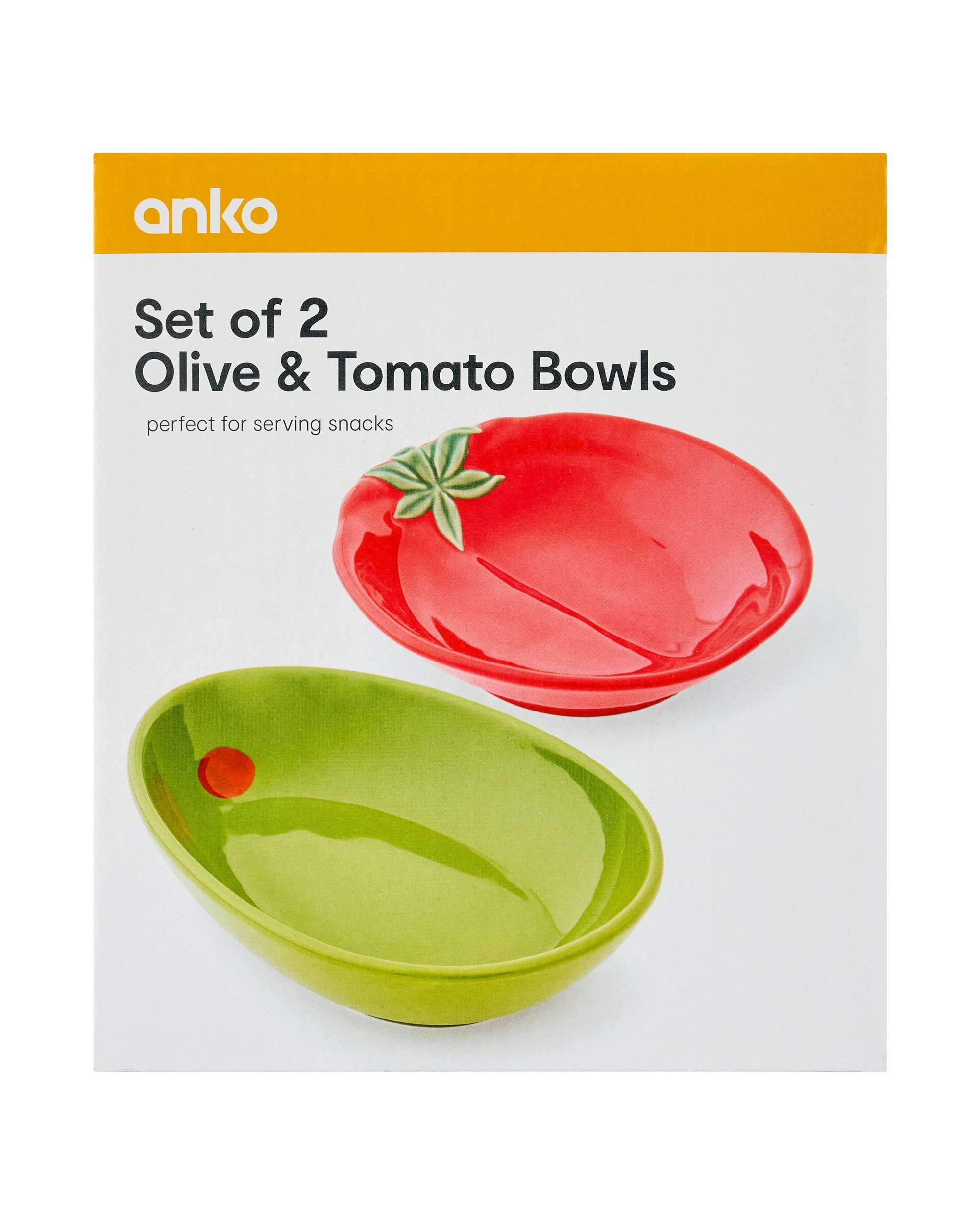 8 Set of 2 Olive & Tomato Bowls, 8 of 8