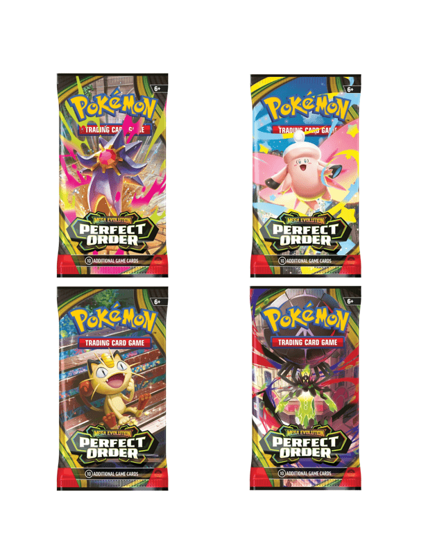 Pokemon Trading Card Game: Mega Evolution - Perfect Order Booster Display - Asso