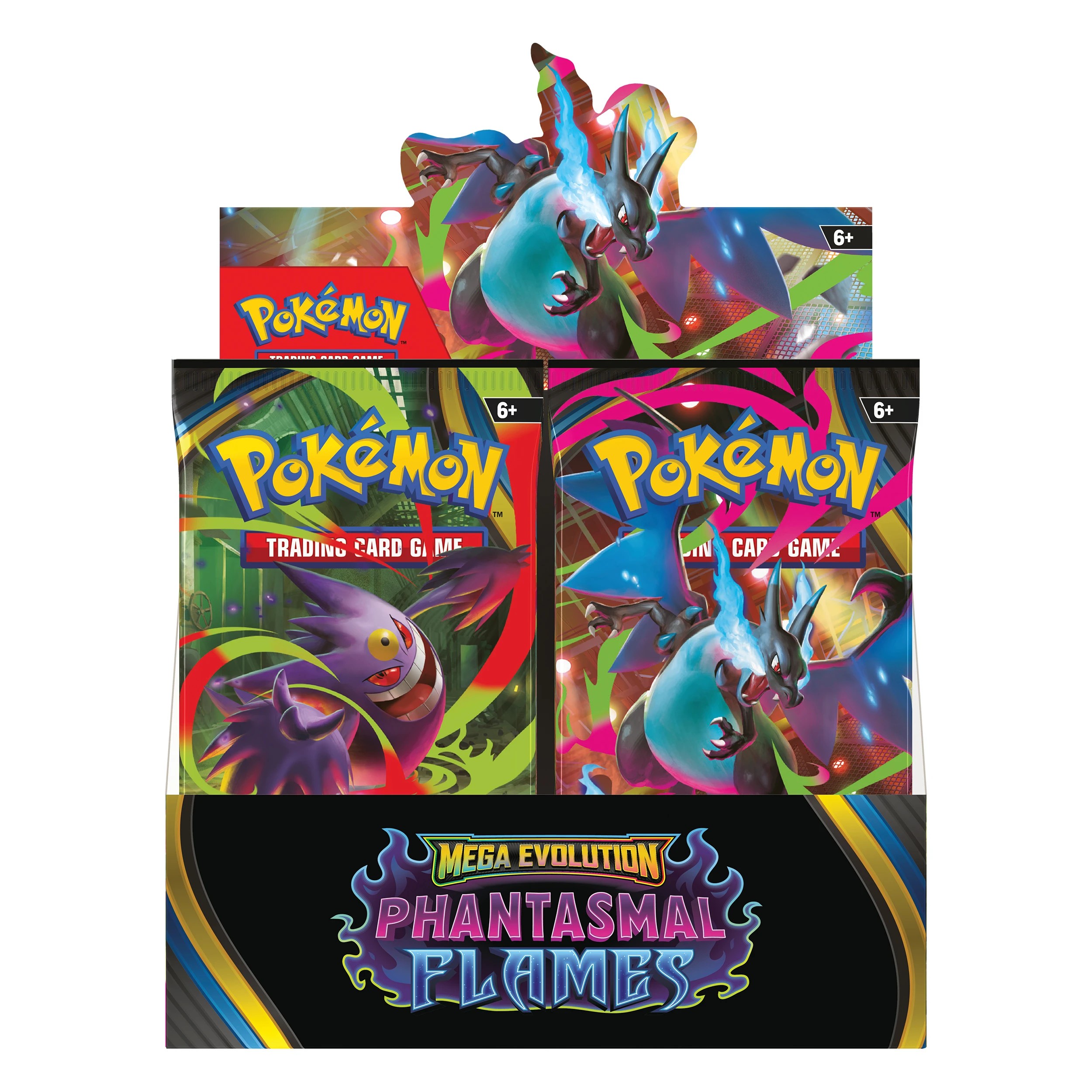 2 Pokemon Trading Card Game: Mega Evolution - Phantasmal Flames Booster Display (36 Boosters) - Assorted, 2 of 8