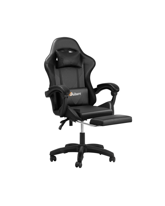 Oikiture Massage Gaming Office Chair Recliner
 - Black