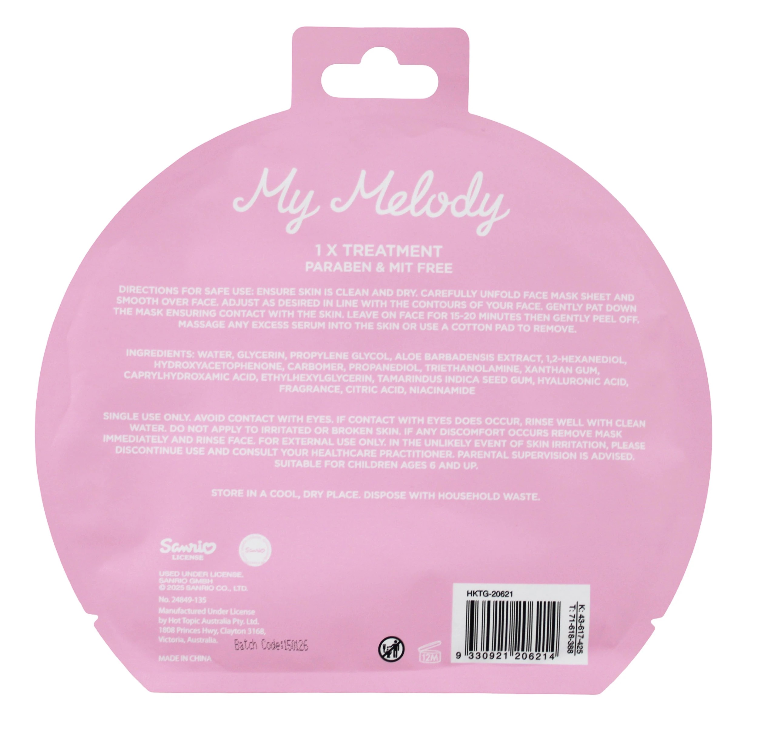 2 My Melody Sheet Mask, 2 of 2