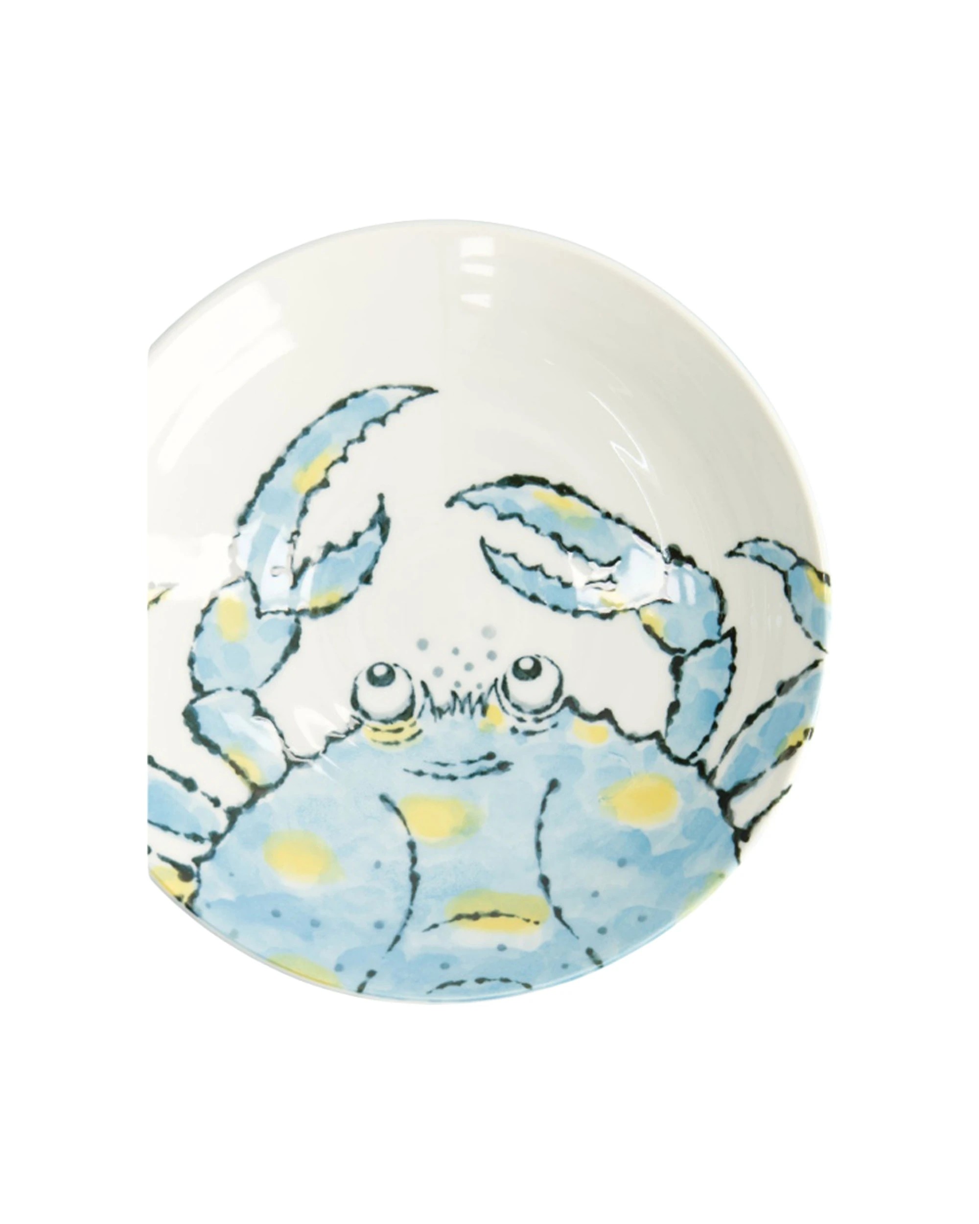 2 Tokyo Design Studio Seafood Deep Plate Stylish Design 21.5x5cm Crab Light - Blue, 2 of 2