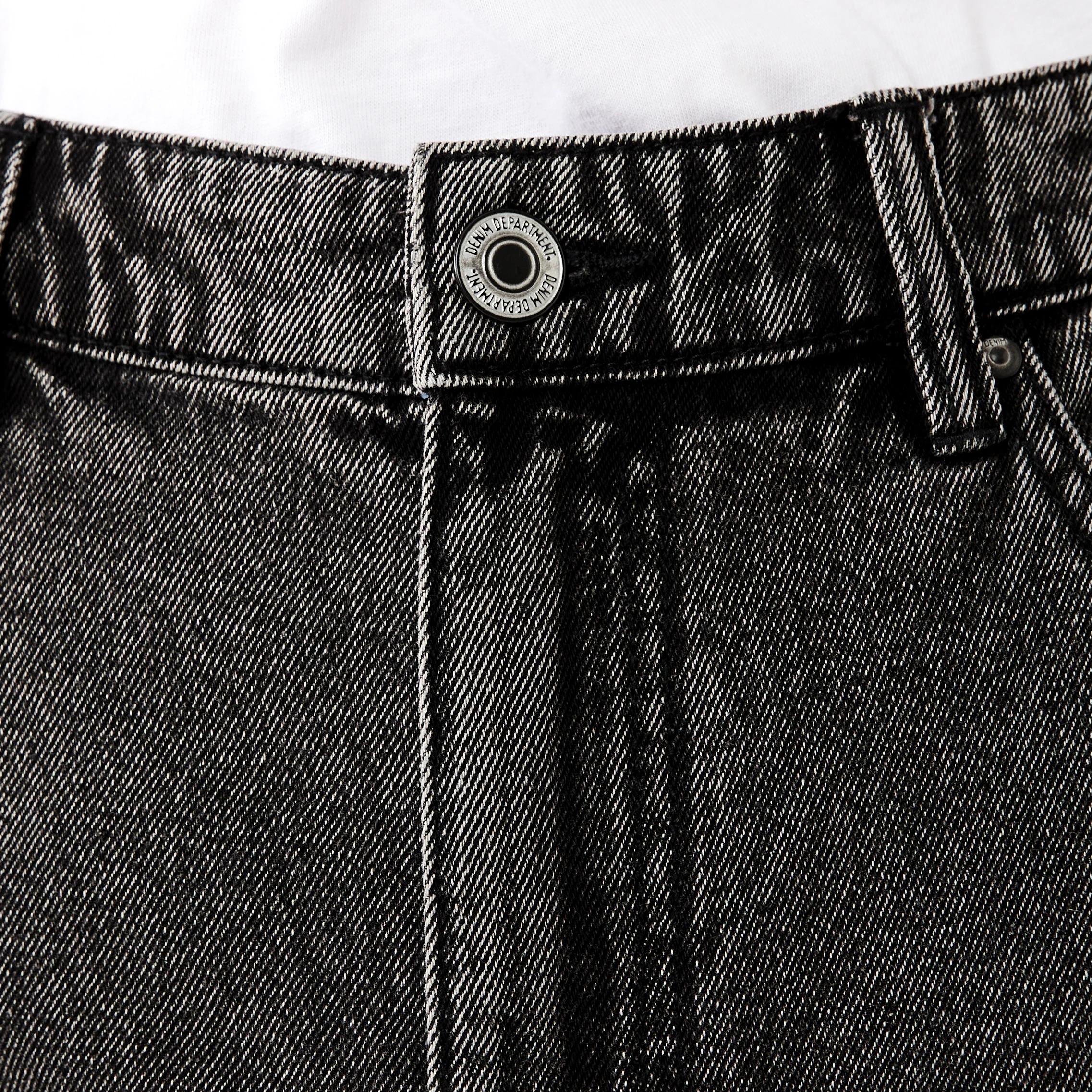 6 Wide Leg Jeans BLACK WASH, 6 of 10