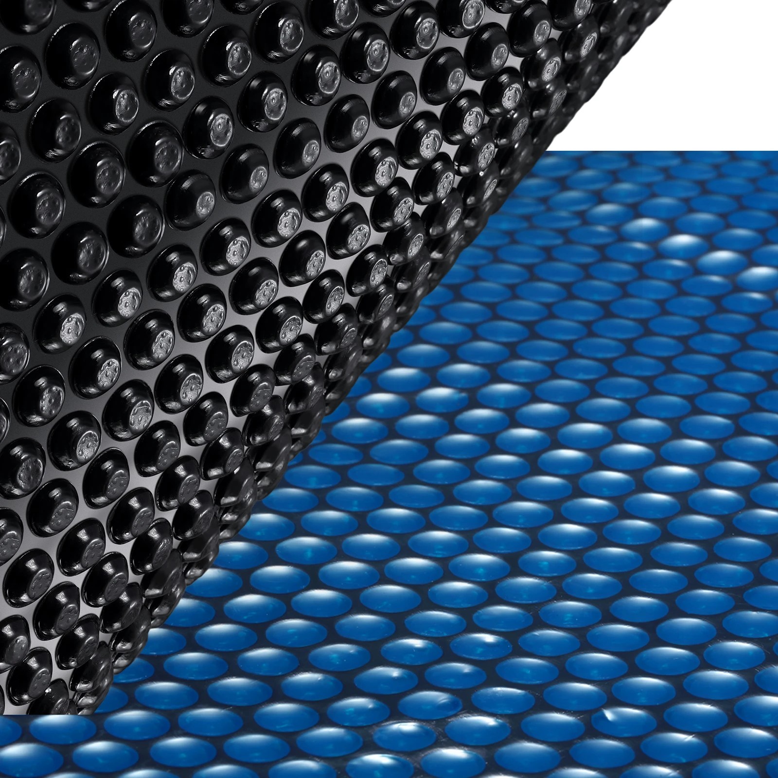 5 Ausway Swimming Pool Cover Safety Blanket Bubble Solar Mat Blue Black, 5 of 8