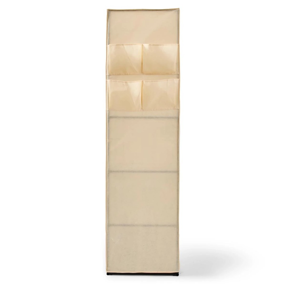 5 Linen Look Large Covered Wardrobe, 5 of 7