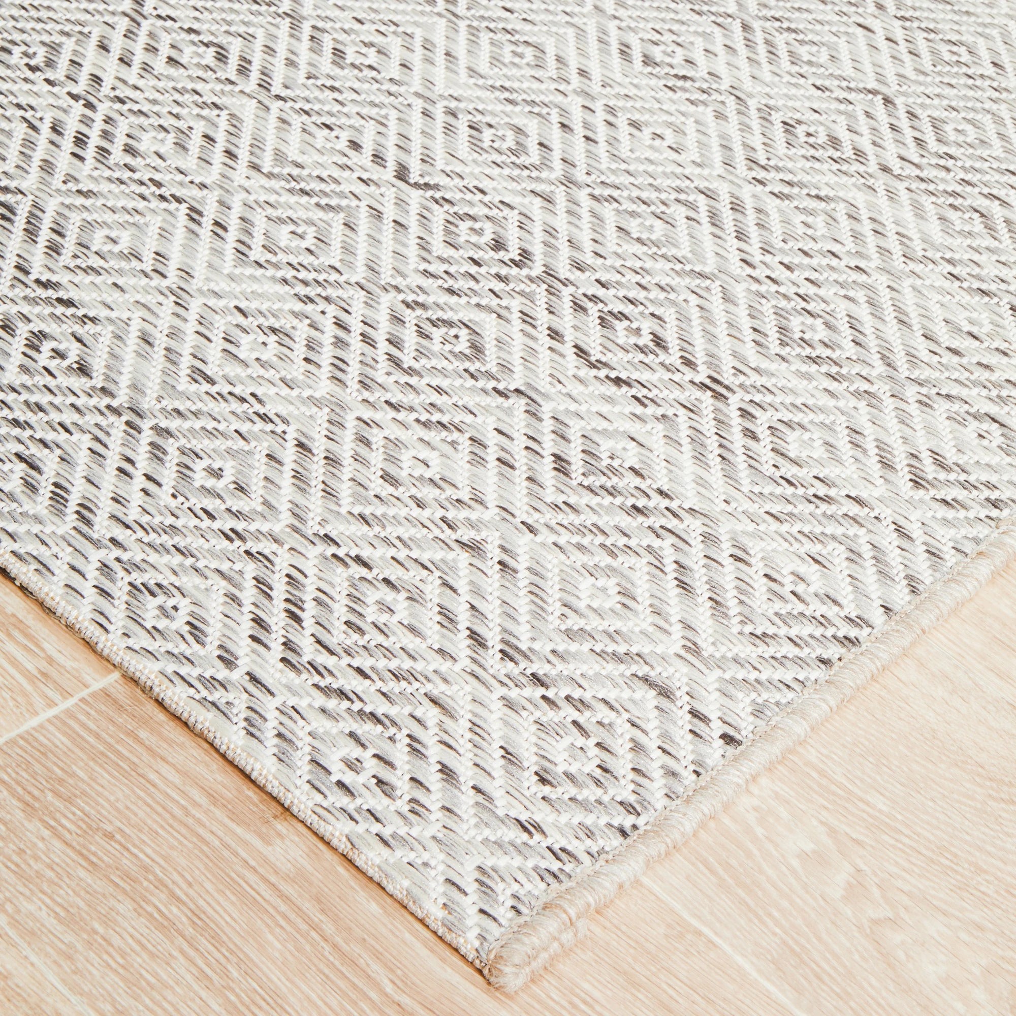 5 Common Ground Rugs Portico 5500 330x240cm - Extra Large Outdoor Rug - Silver, 5 of 9