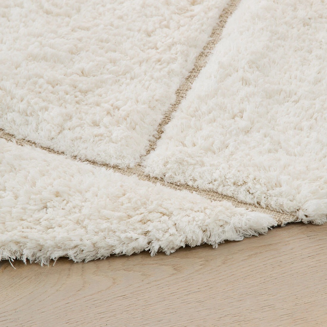 2 Sophia Round Rug - White - 180cm, 2 of 6