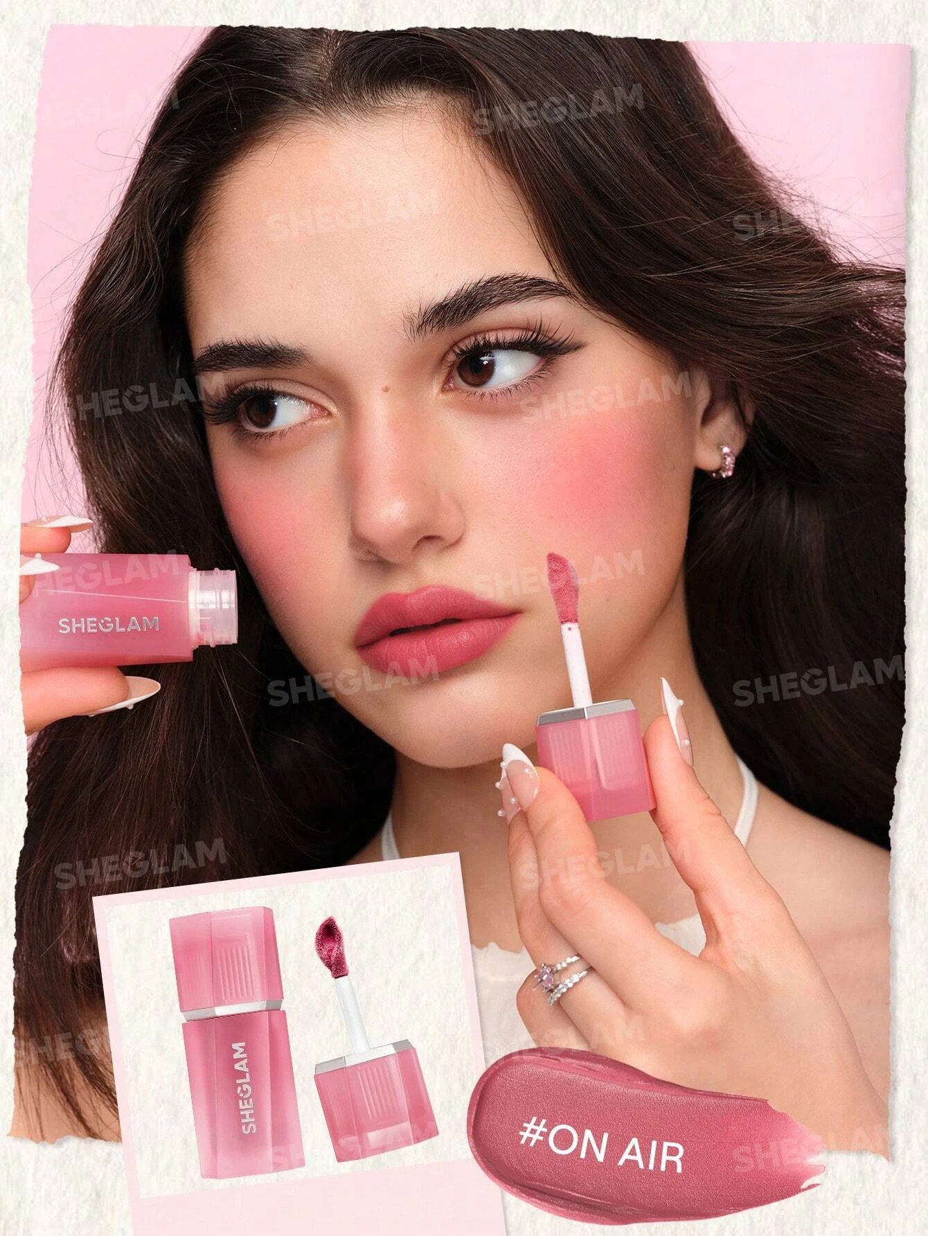 5 SHEGLAM Air Plush Lip & Cheek Cream - On Air, 5 of 9
