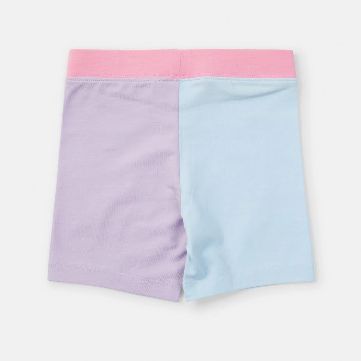 8 Colour Block Bike Shorts Mutli, 8 of 8