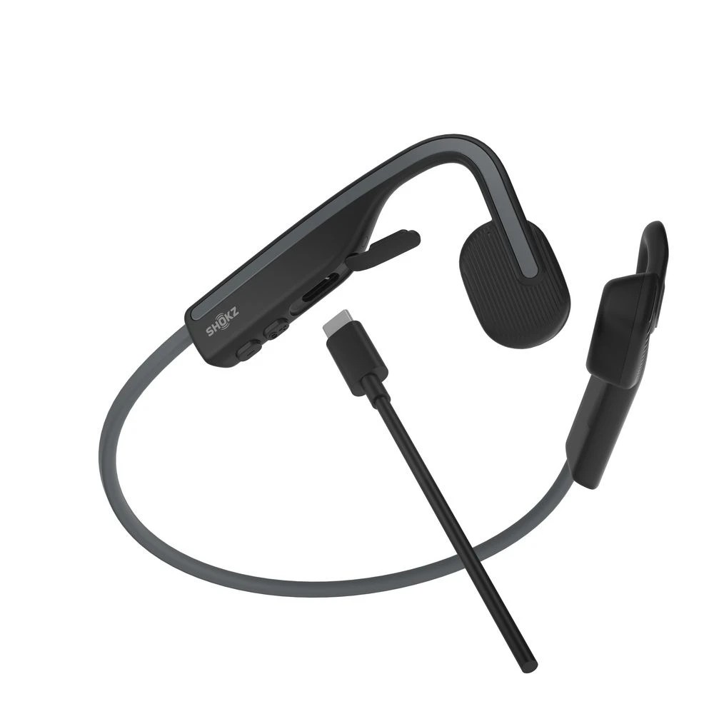 5 Shokz OpenMove Wireless Bluetooth Headphones Grey, 5 of 6