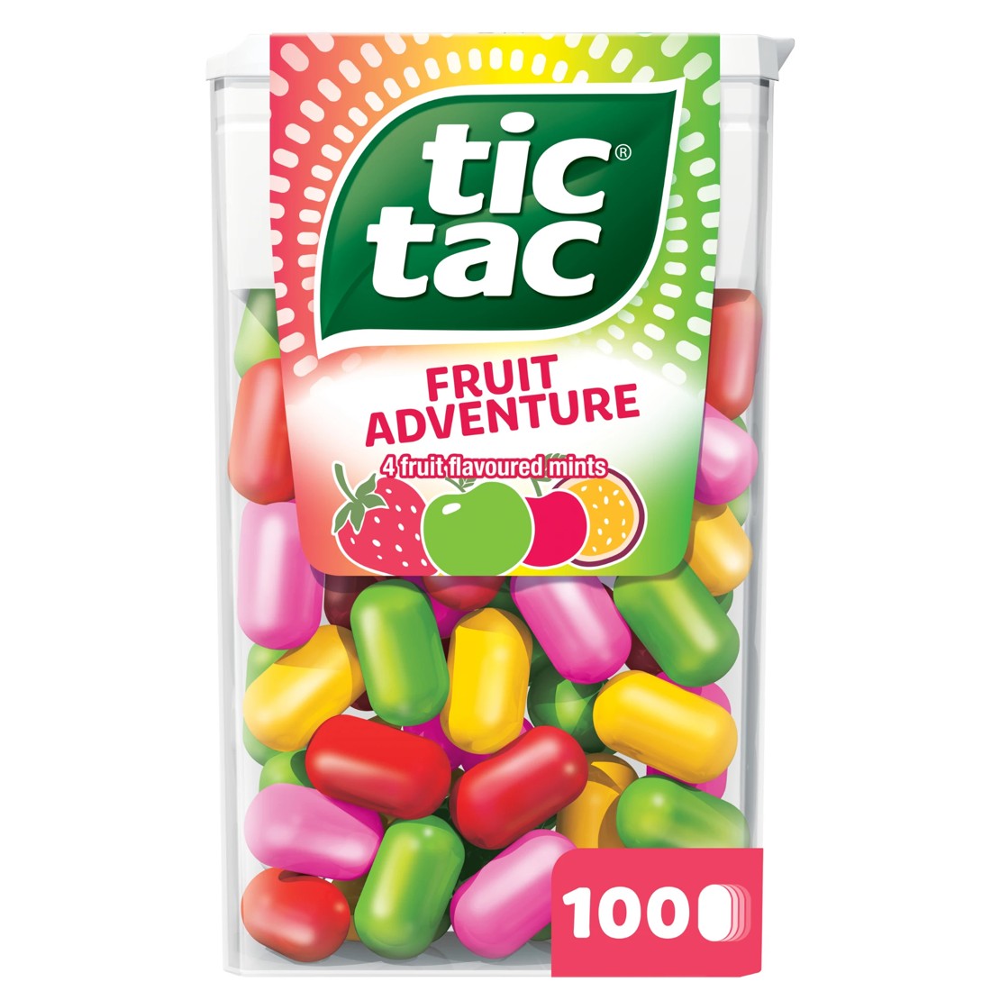 1 Tic Tac Fruit Adventure Mints 49g, 1 of 8
