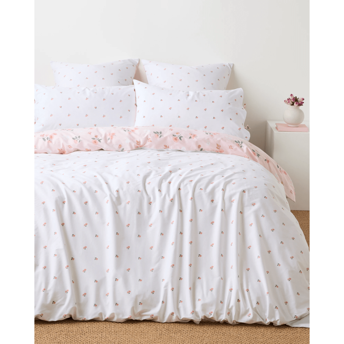 2 Target Camille Ditsy Floral Australian Cotton Quilt Cover Set
 - Queen Bed
 - Natural, 2 of 6