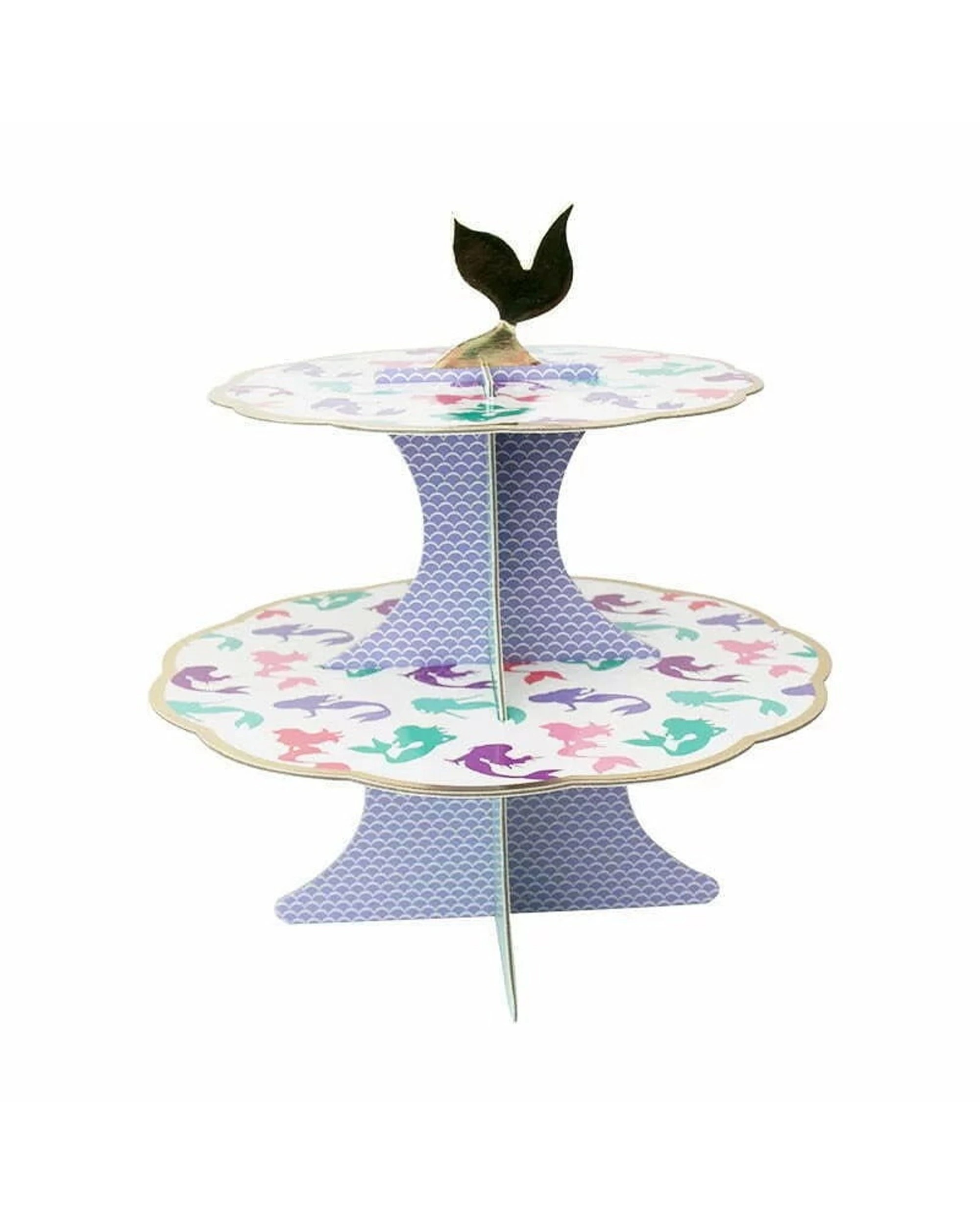1 Party Maker Mermaid Cake Stand Three Tiered Display - Multi, 1 of 1