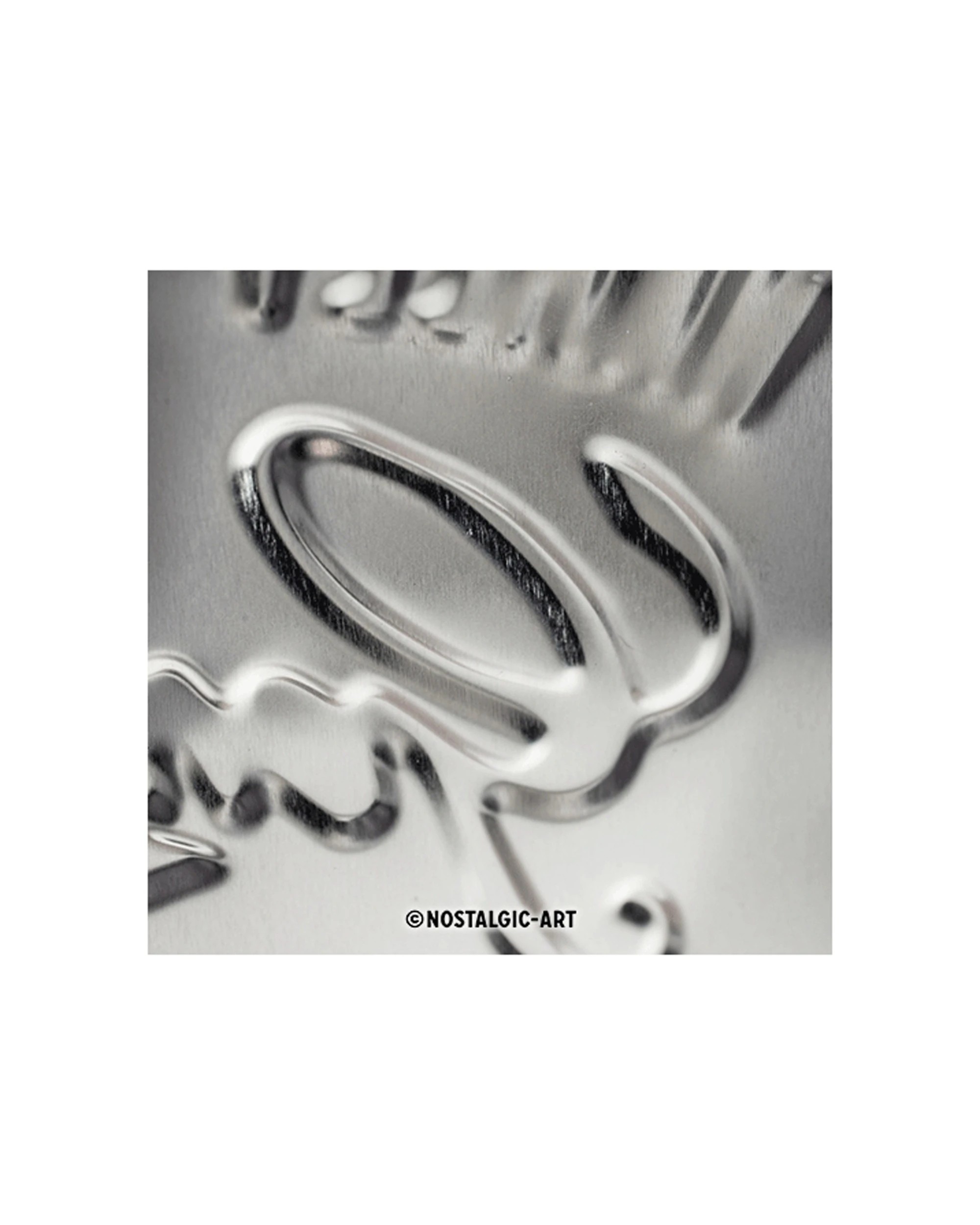 3 Nostalgic-Art Medium 20x30cm Metal Wall Art Sign Plaque - Harley Garage - Multi, 3 of 3