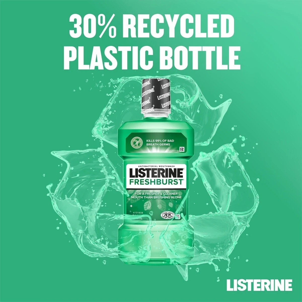5 Listerine FreshBurst Antibacterial Mouthwash 250ml, 5 of 6