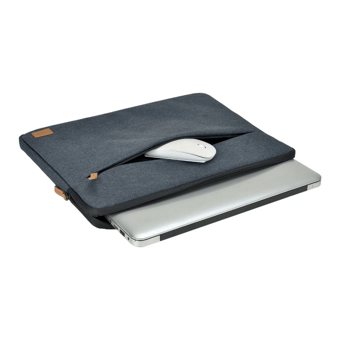 4 J.Burrows 14" Metro Laptop Sleeve Navy, 4 of 4