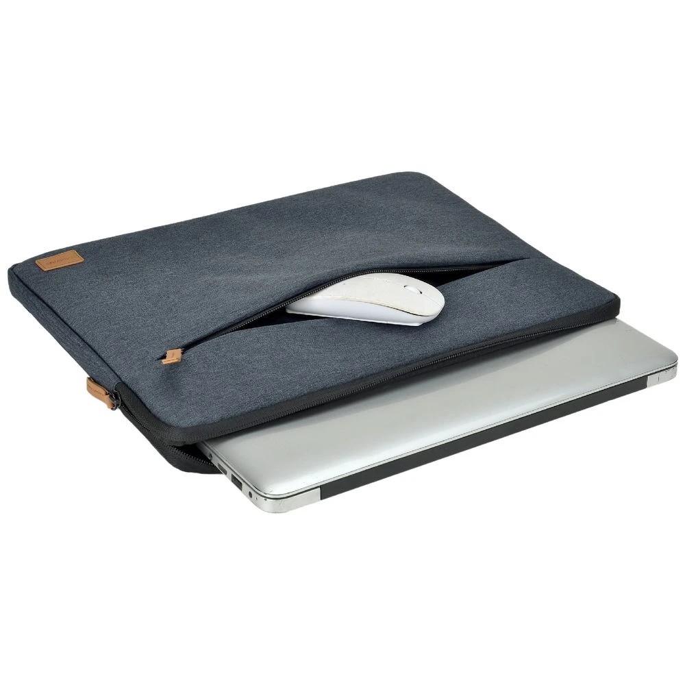 4 J.Burrows 14" Metro Laptop Sleeve Navy, 4 of 4