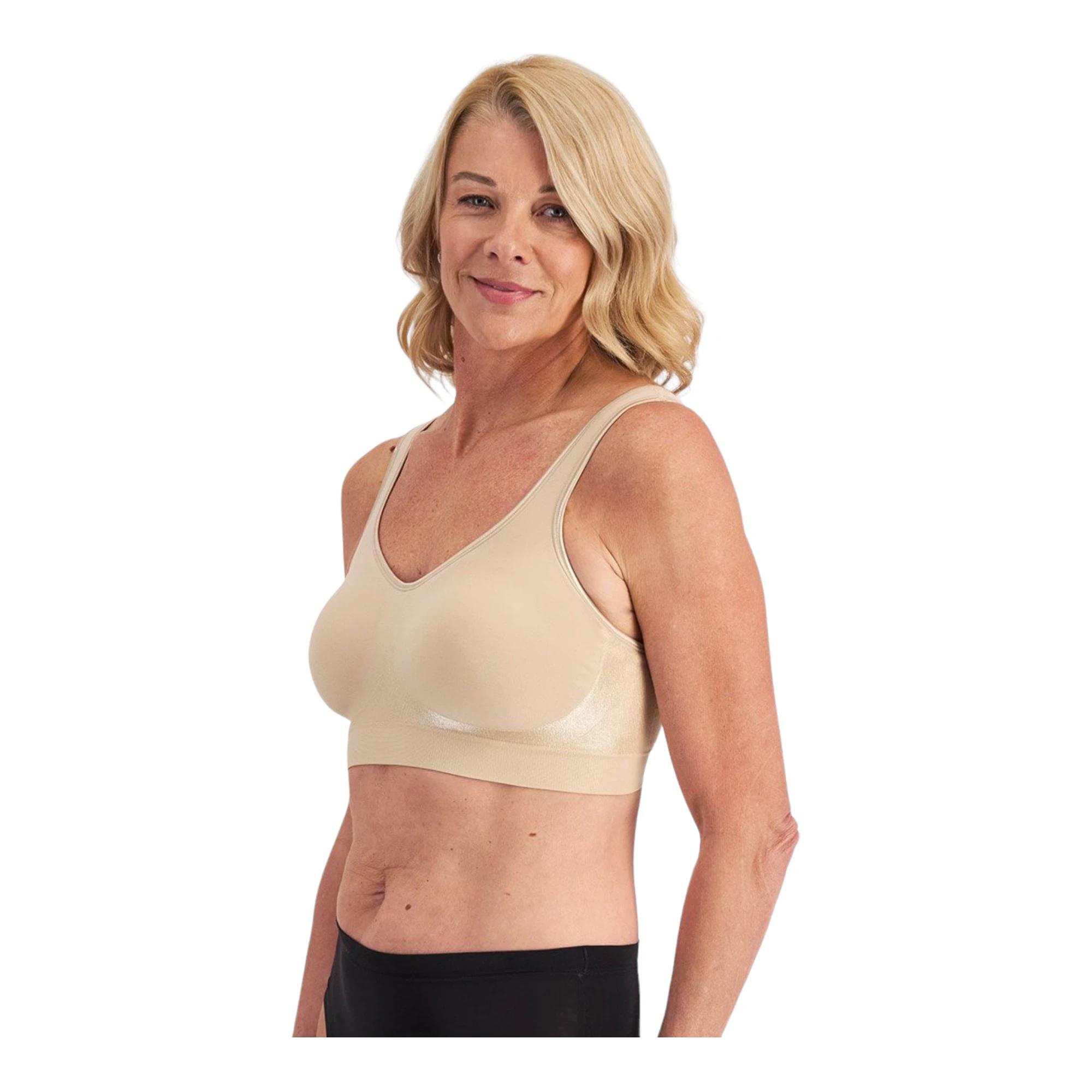 3 Playtex 2 Pack Comfort Revolution Contour Wirefree Bra NUDE, 3 of 3