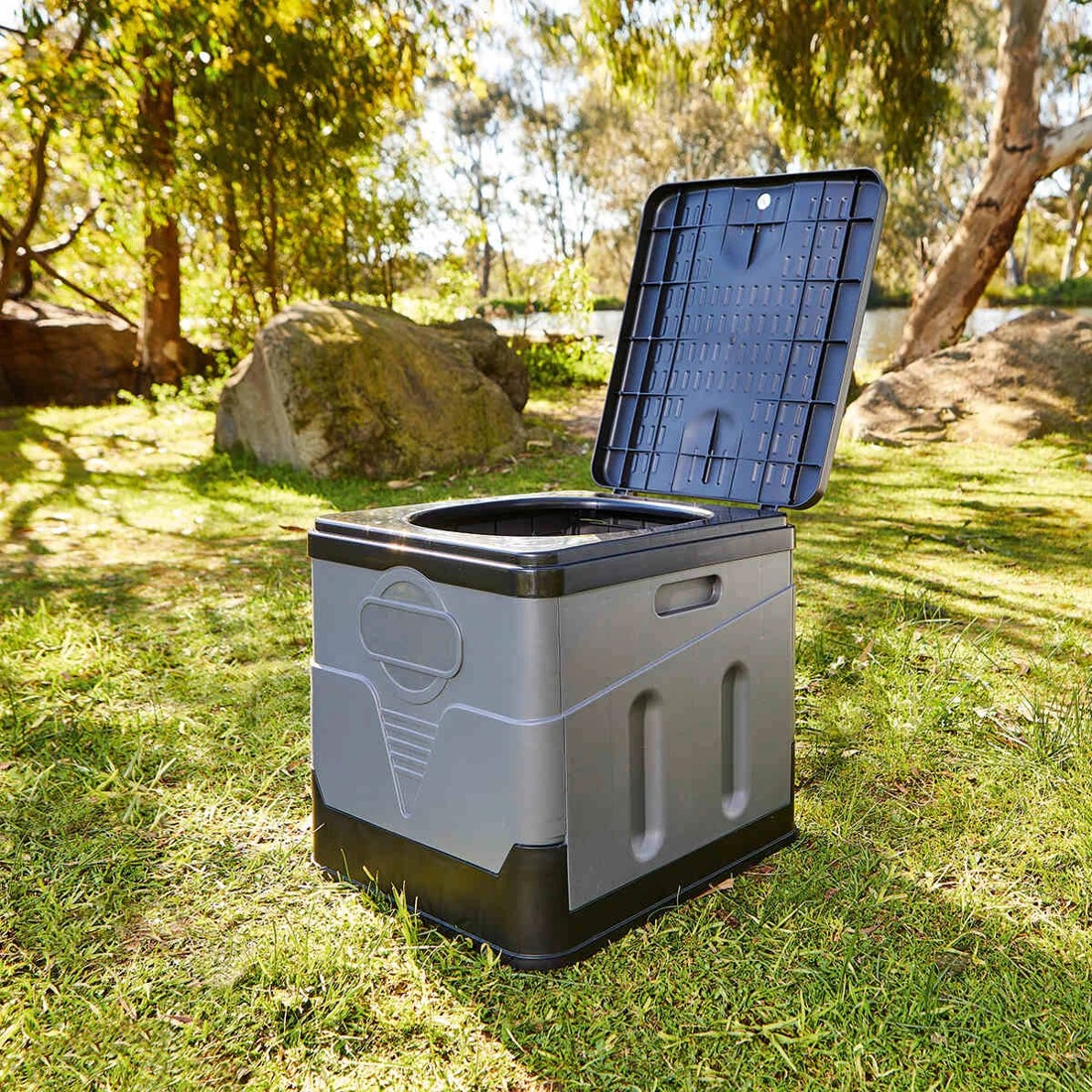 1 Folding Camp Toilet, 1 of 10