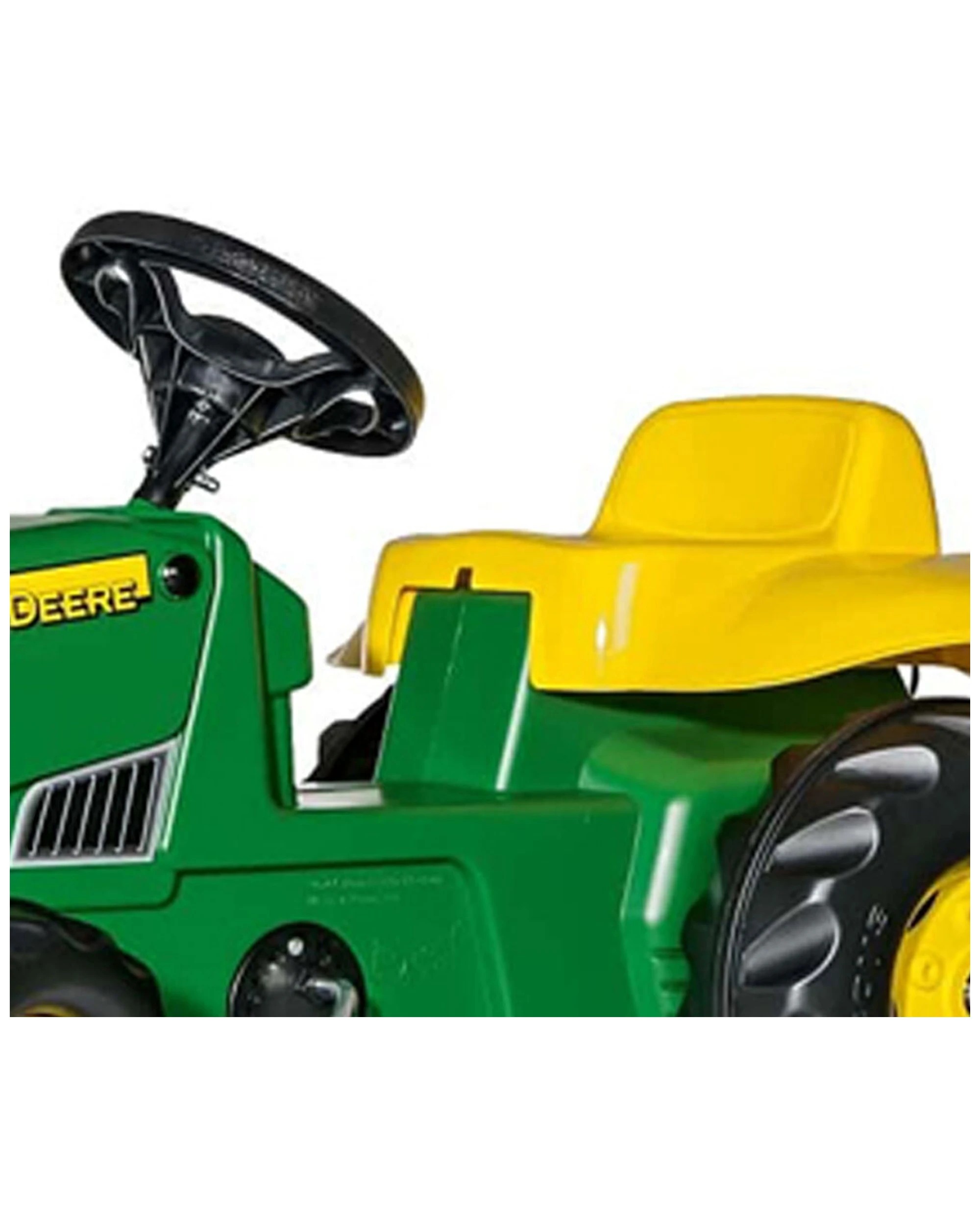 3 John Deere Classic Ride On Toy Tractor 134cm Outdoor With Trailer Kids 3 Years Plus - Green, 3 of 3