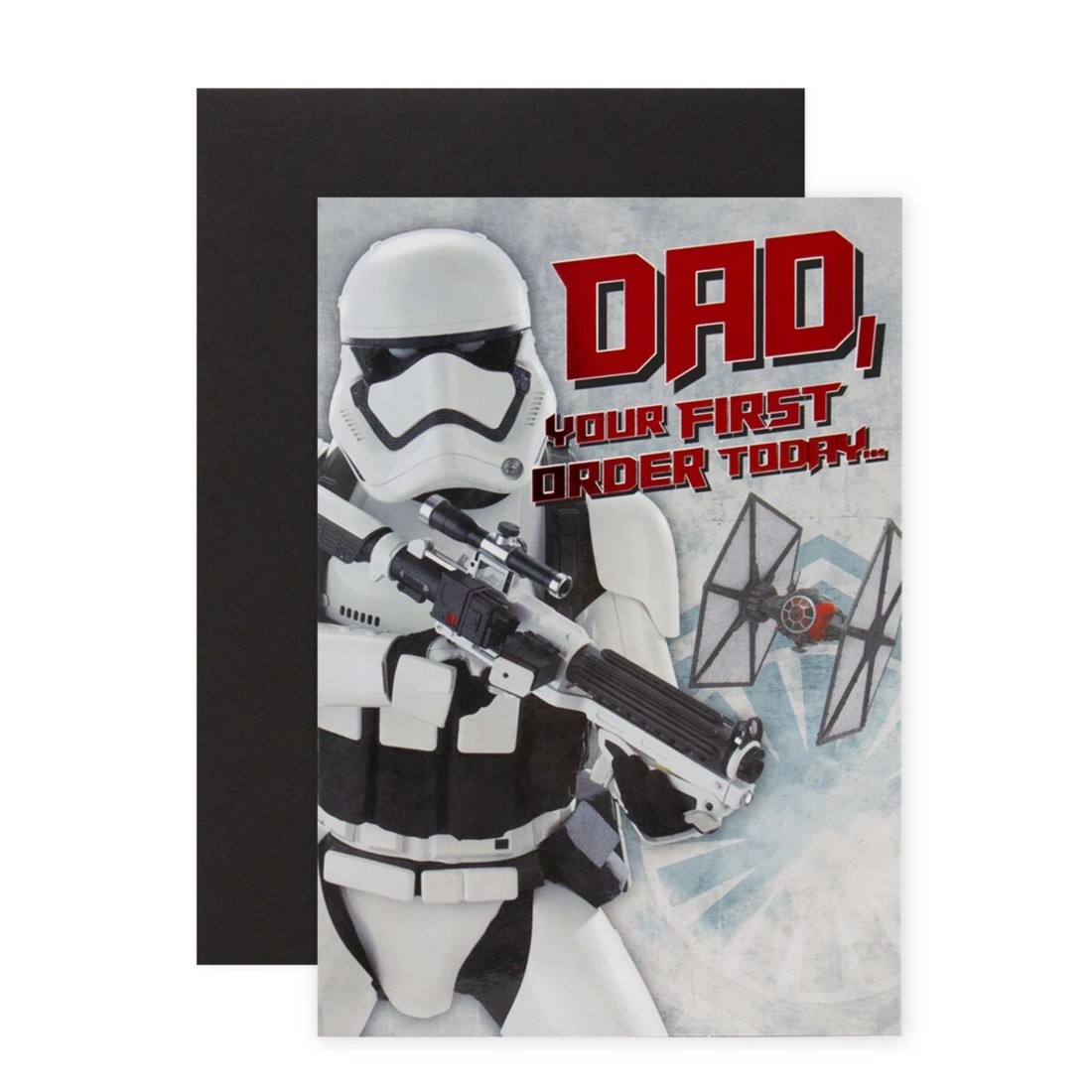 1 Connections from Hallmark Star Wars Birthday Card for Dad - Stormtrooper, 1 of 3