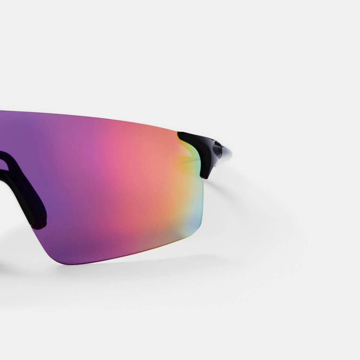 4 Sports Full Shield Sunglasses MIRROR BLACK, 4 of 6