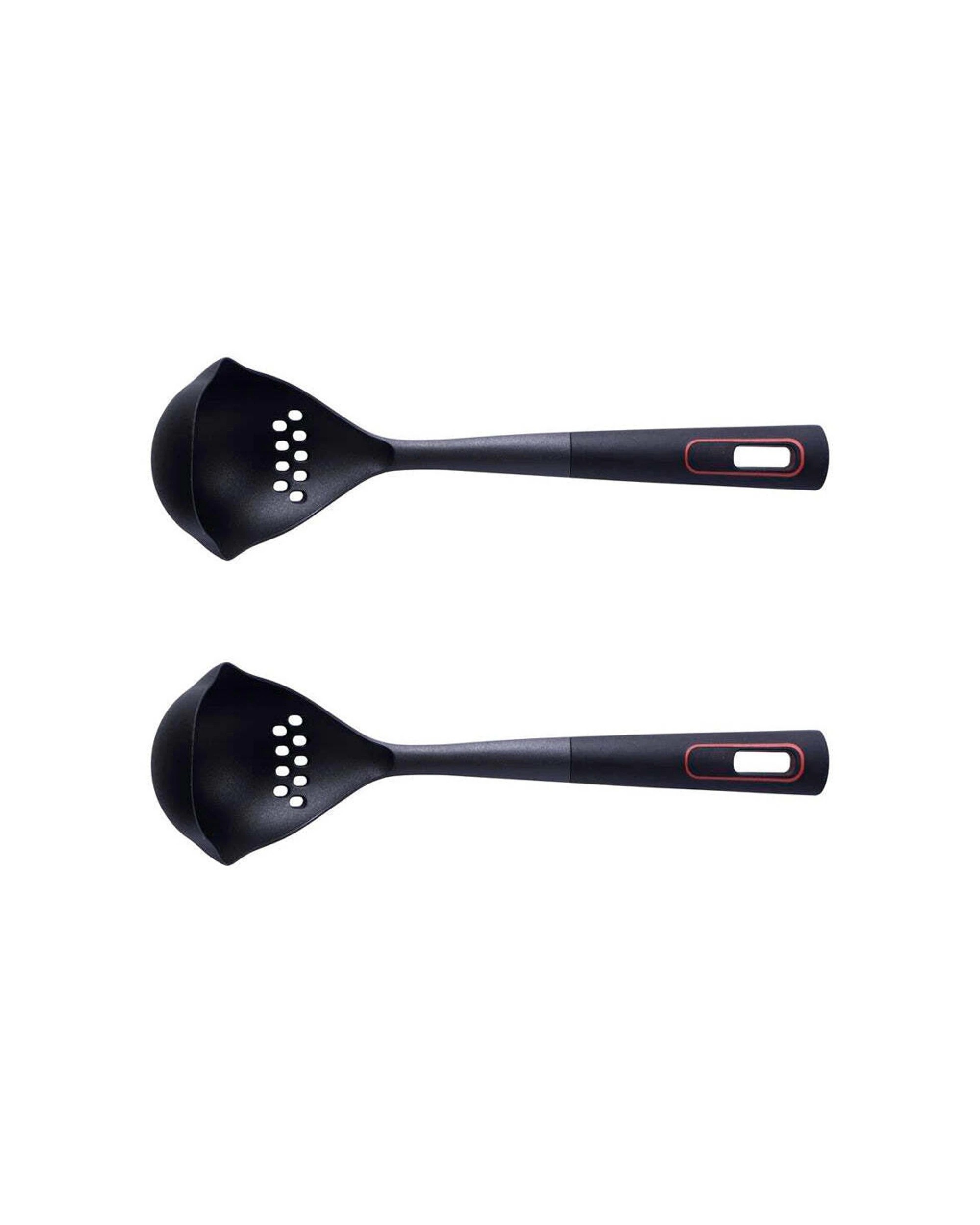 1 Avanti 2PK Nylon Ladle Multi-In-1 Kitchen Cooking Utensil - Black, 1 of 1