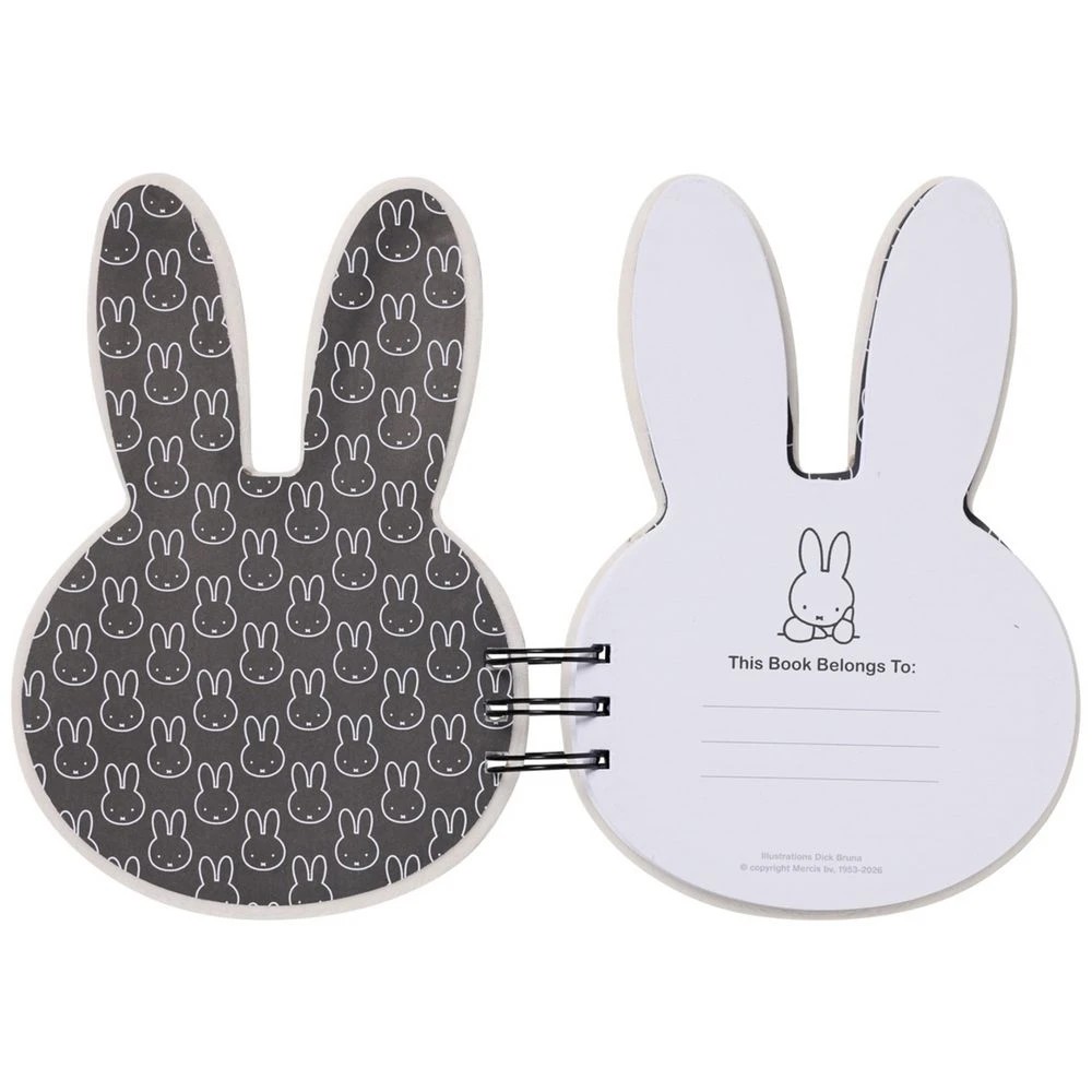 3 Miffy Die Cut Shaped Plush Notebook, 3 of 4